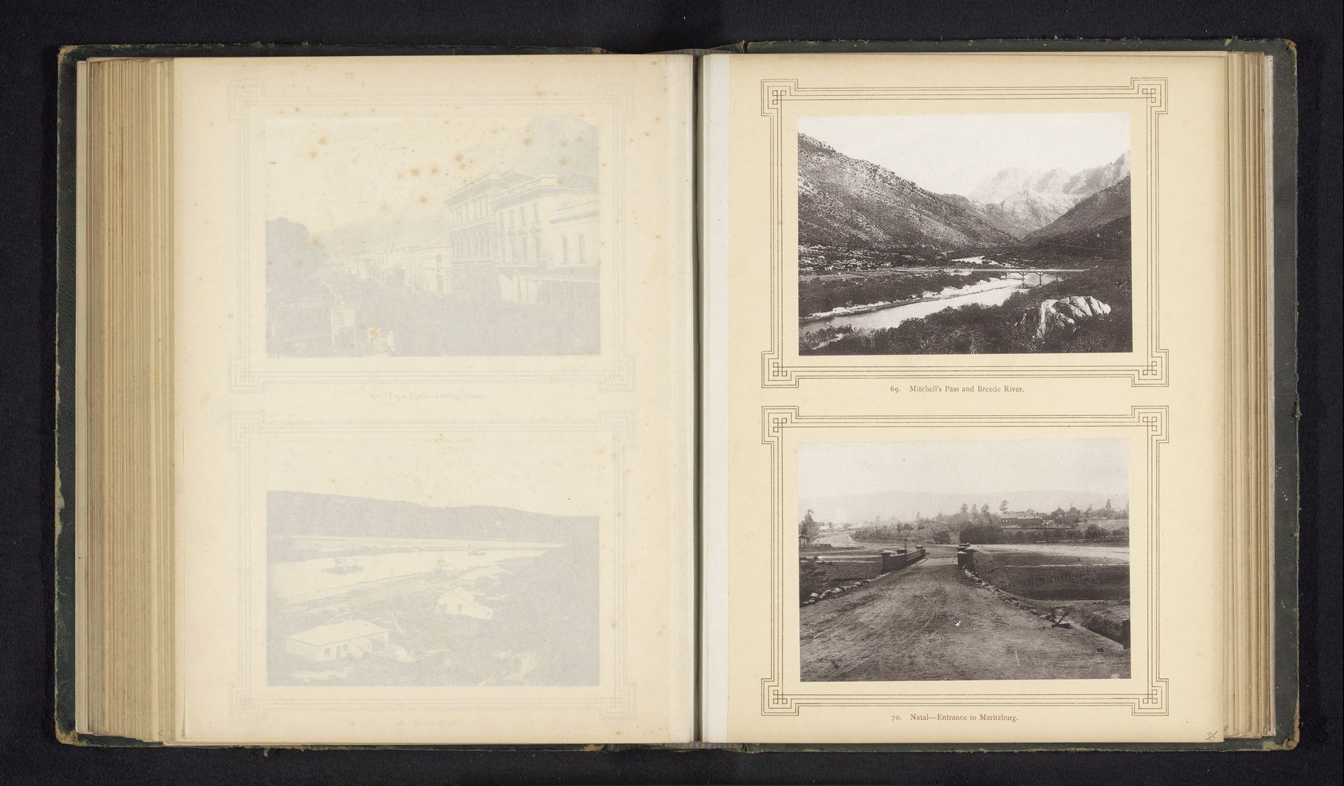 ["Mitchell's Pass and Breede river", 'Natal-Entrance to Maritzburg'] by Sam Alexander