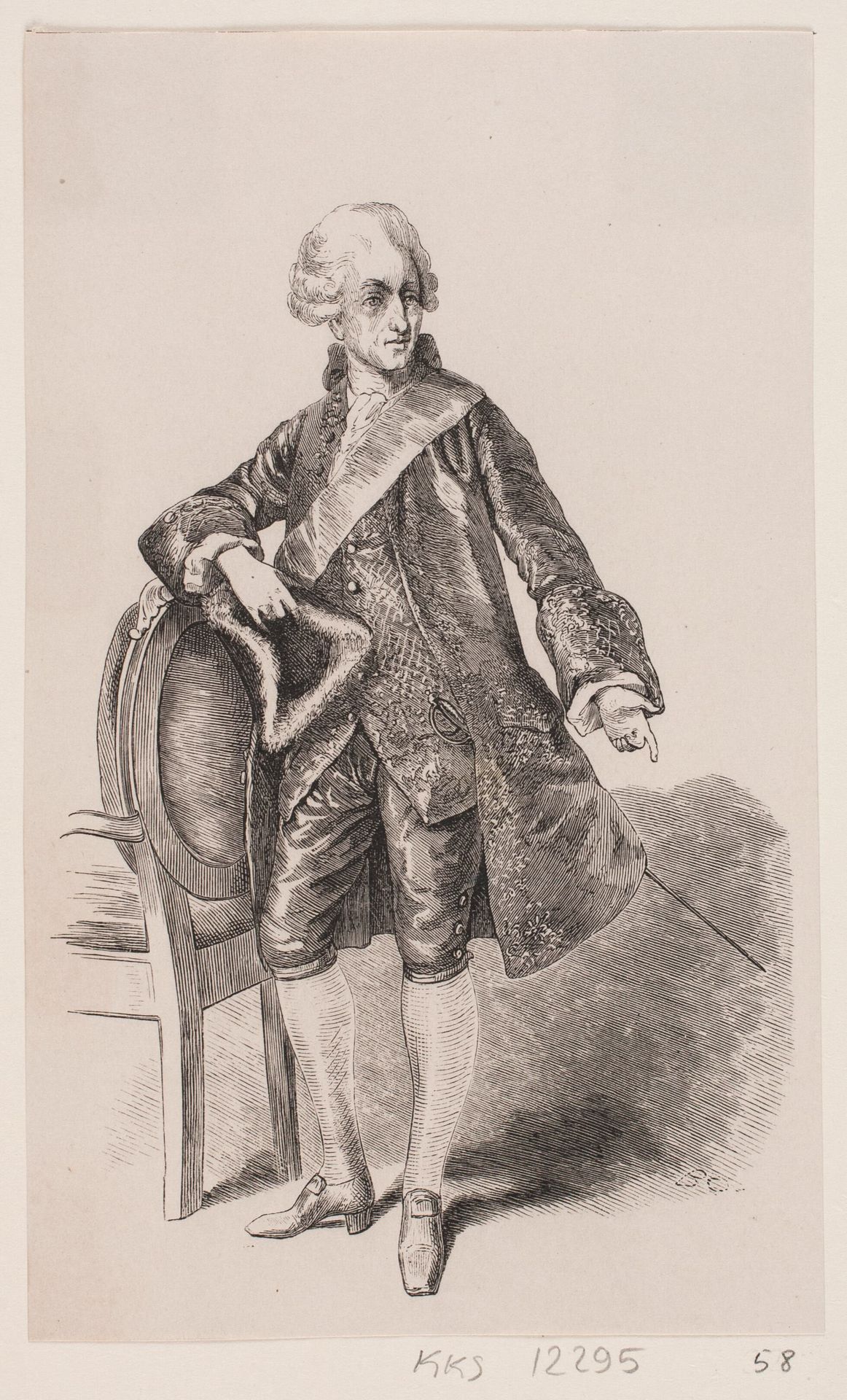 Christian VII by Bernhard Olsen