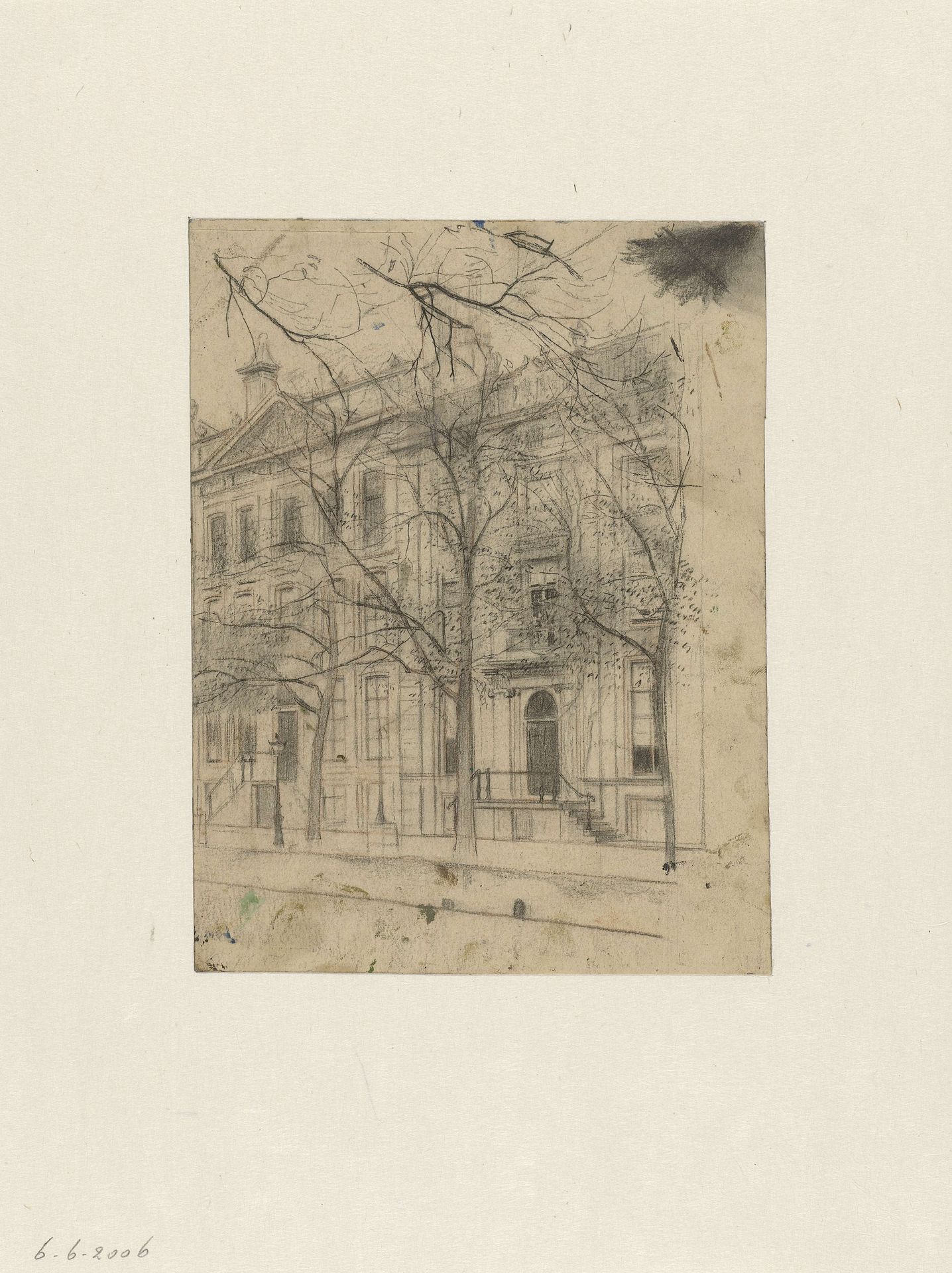 Herengracht 493 en 495 by Cornelis Gerardus 't (1791-1871) Hooft