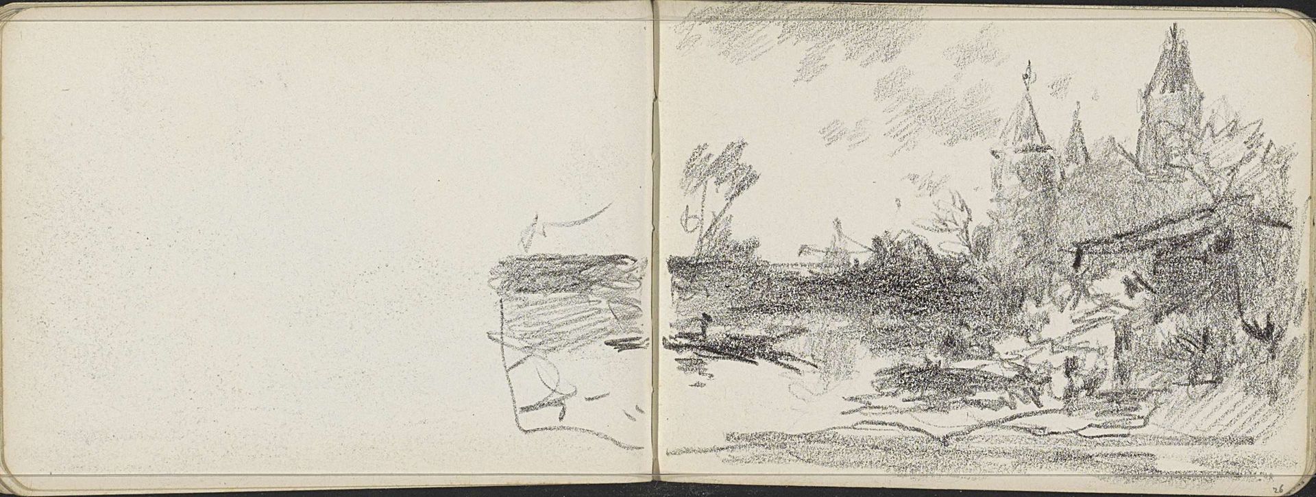 Amsterdamse Poort te Haarlem by Willem Cornelis Rip