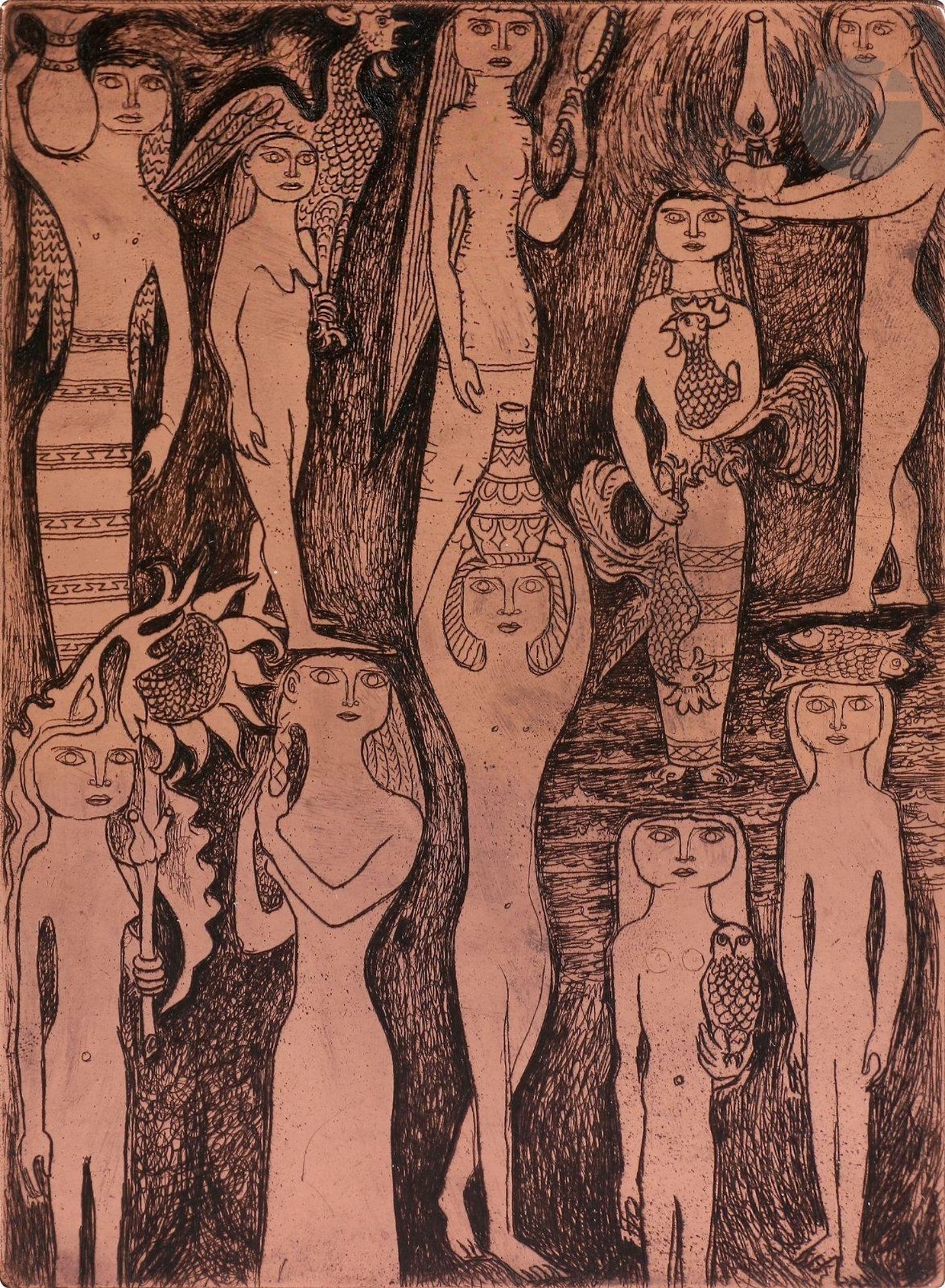 Illustration for The Ancient Egyptian Book of the Dead by Anton Prinner