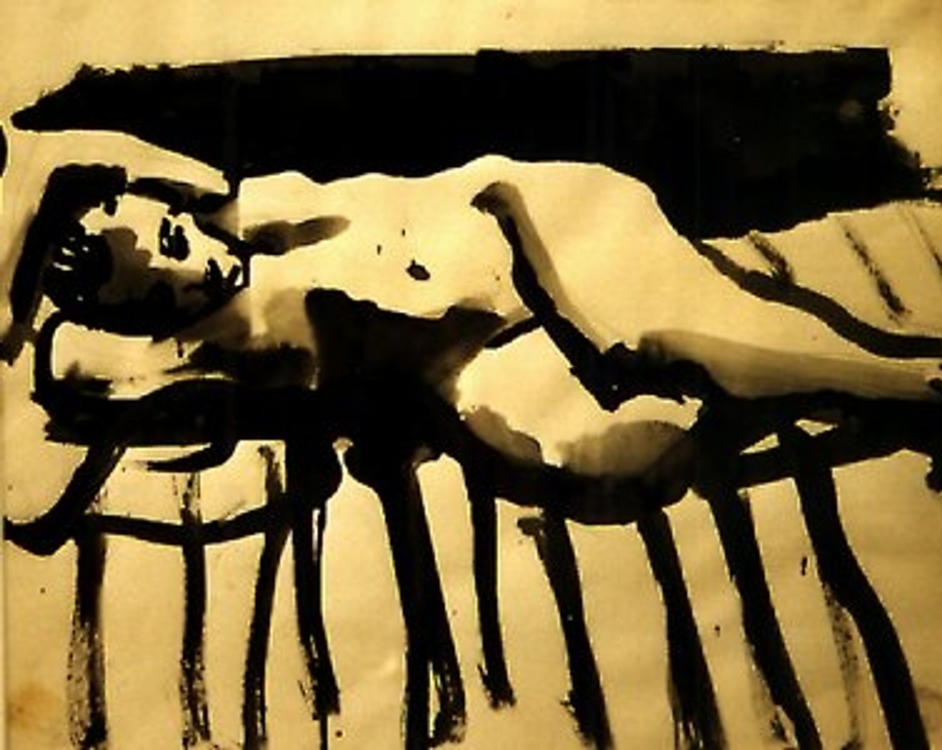 Reclining Nude by David Park