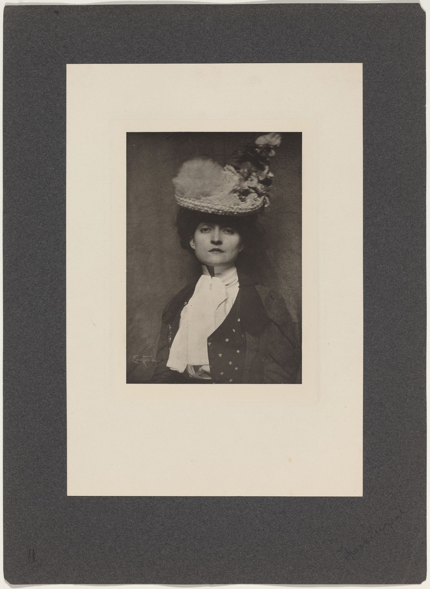 Portrait of Miss Jones by Frank Eugene