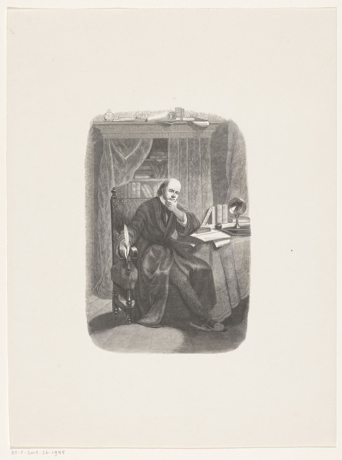Portret van Johannes Immerzeel by Coenraad Hamburger