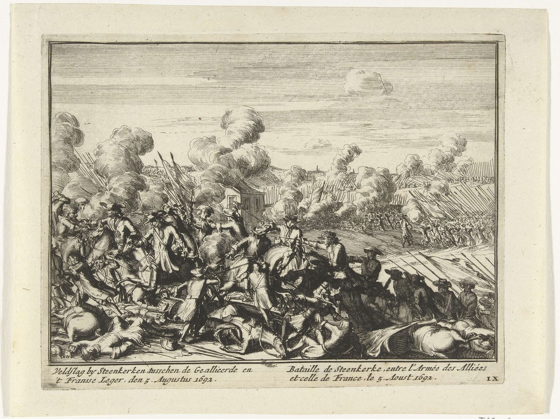 Slag bij Steenkerke, 1692 by Anonymous