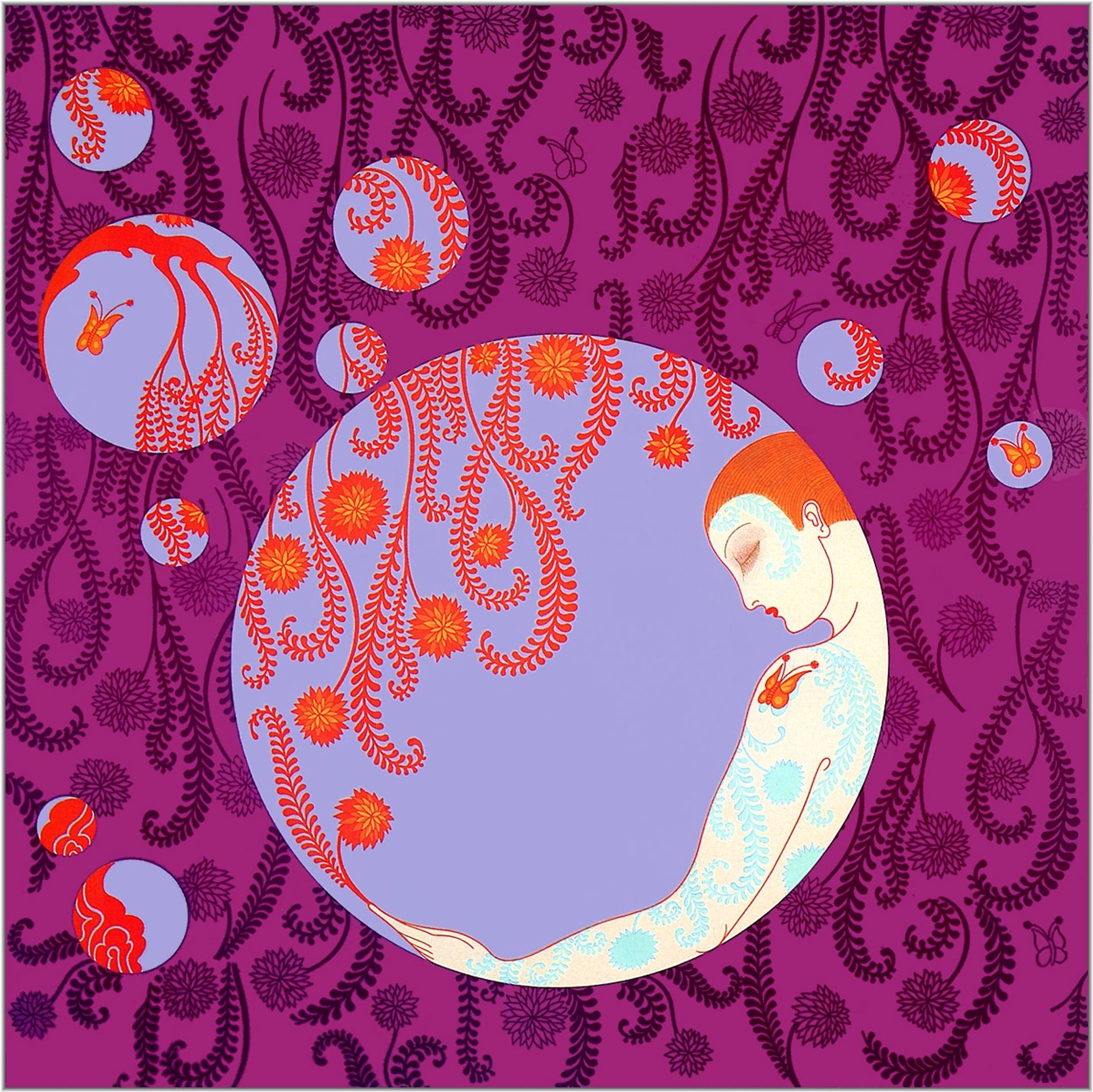 Spring Shadows by Erte