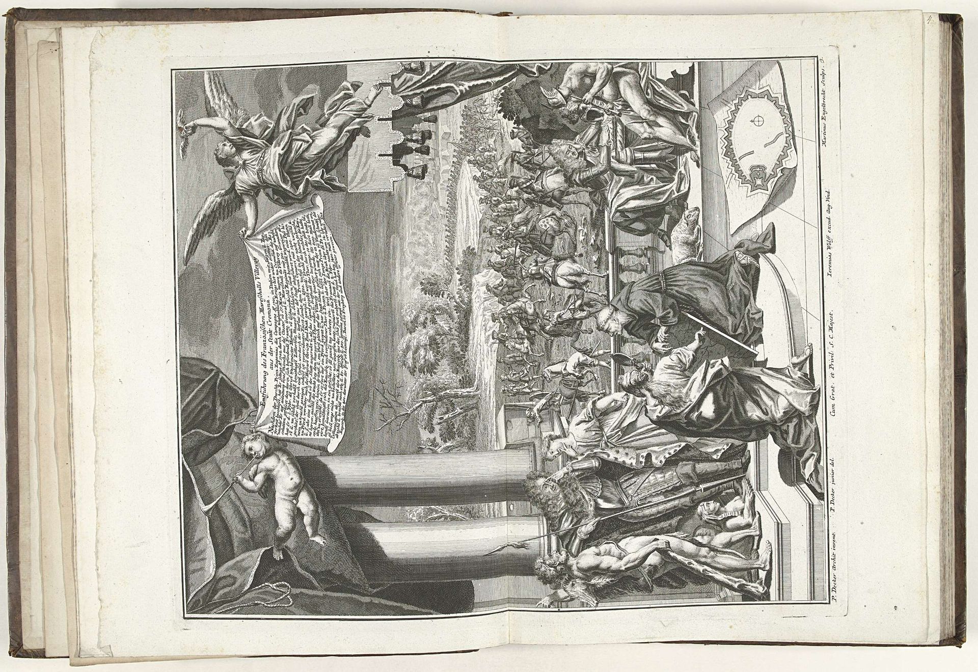 Ontvoering van Villeroy uit Cremona, 1702 by Martin Engelbrecht