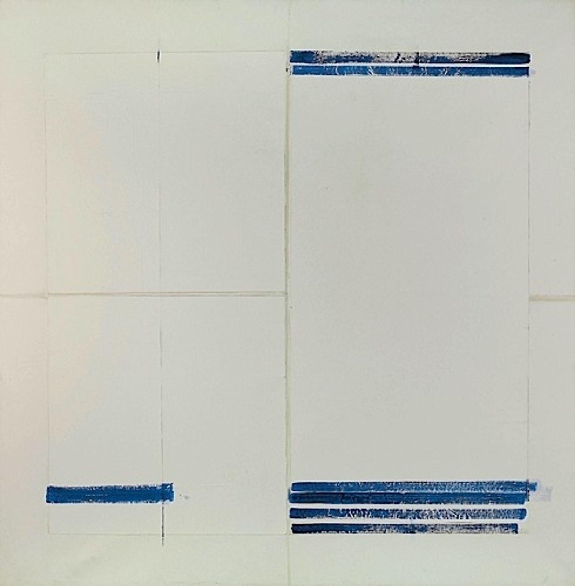 Depli bleu (II) by Jean Degottex