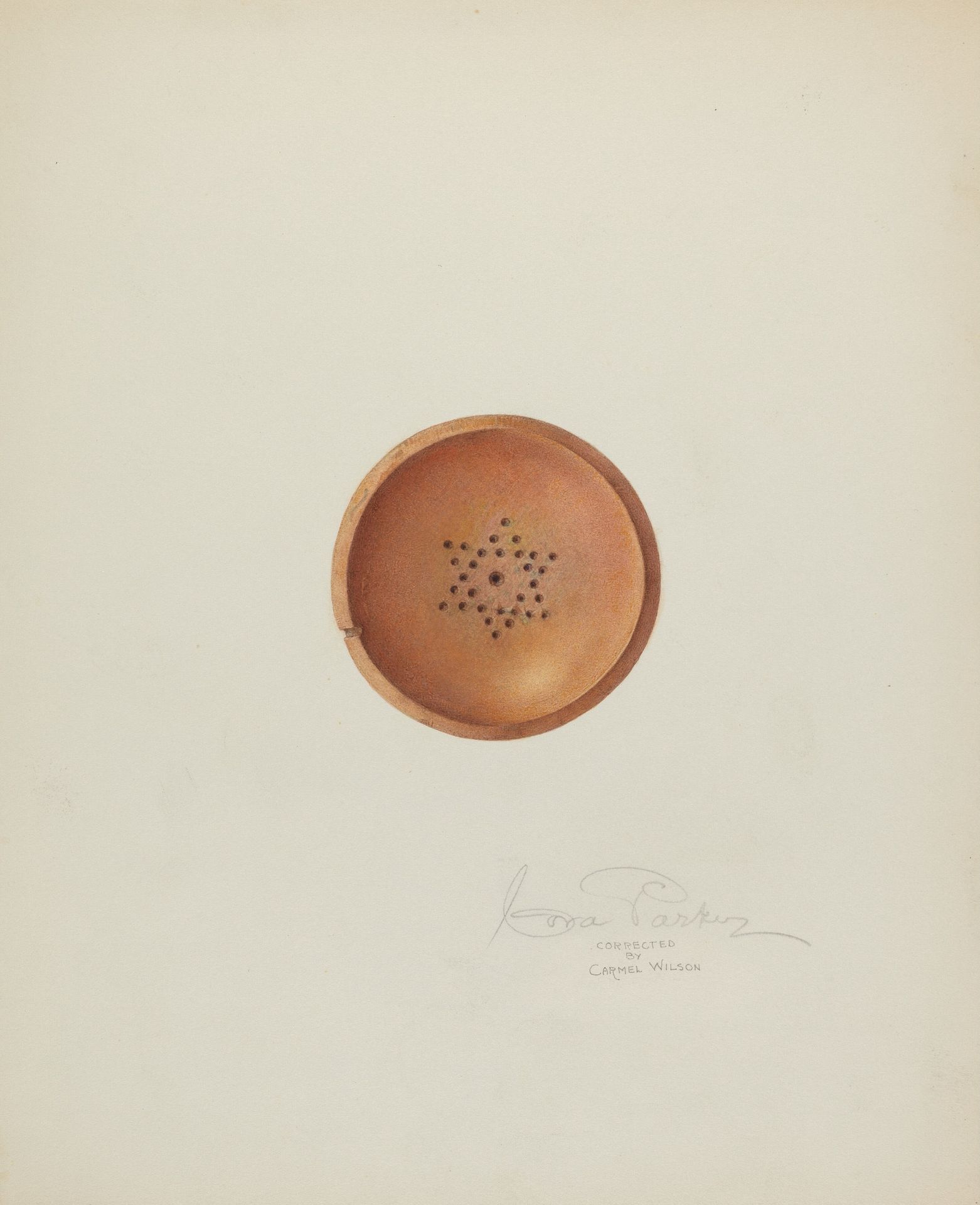 Top of Letter Sander by Cora Parker