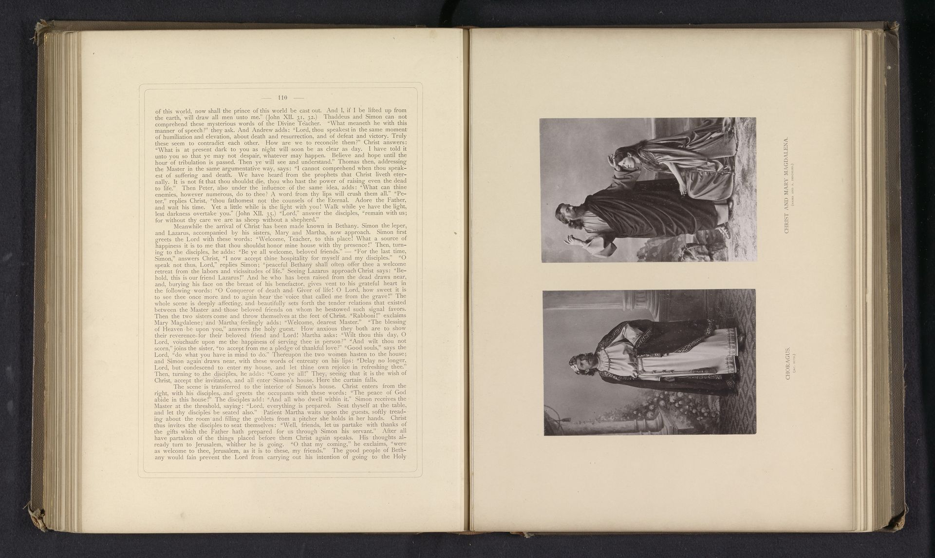 ['Choragus', 'Christ and Mary Magdalena'] by Carl Stockmann