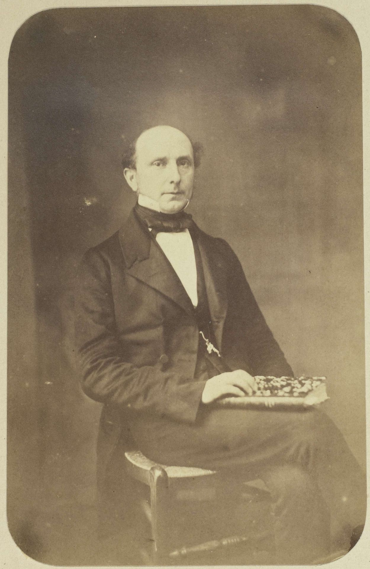 Portret van een man by Eduard Isaac Asser
