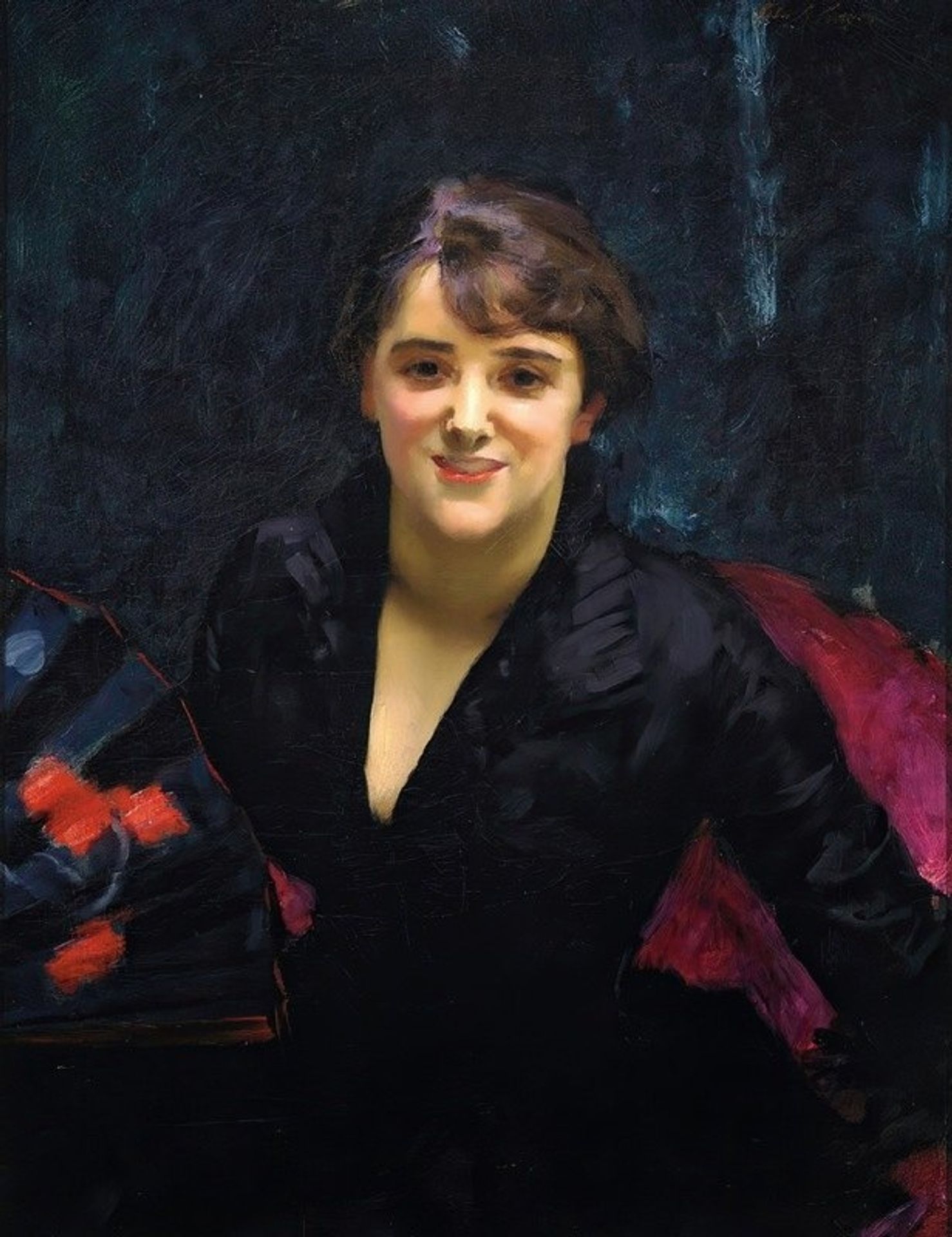 Madame Errazuriz or The Lady in Black by John Singer Sargent