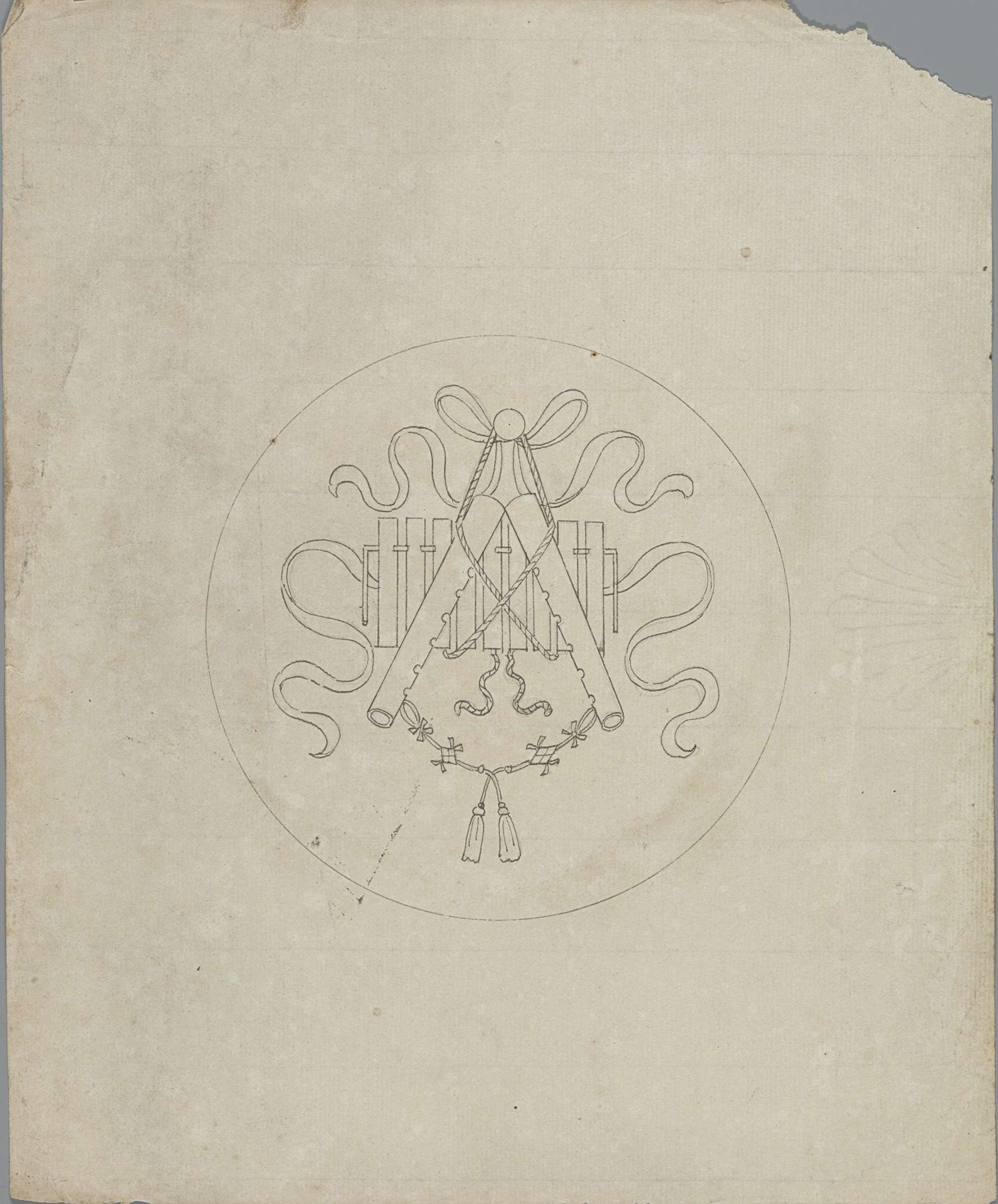 Twee fluiten en een derde instrument by Pierre Félix van Doren
