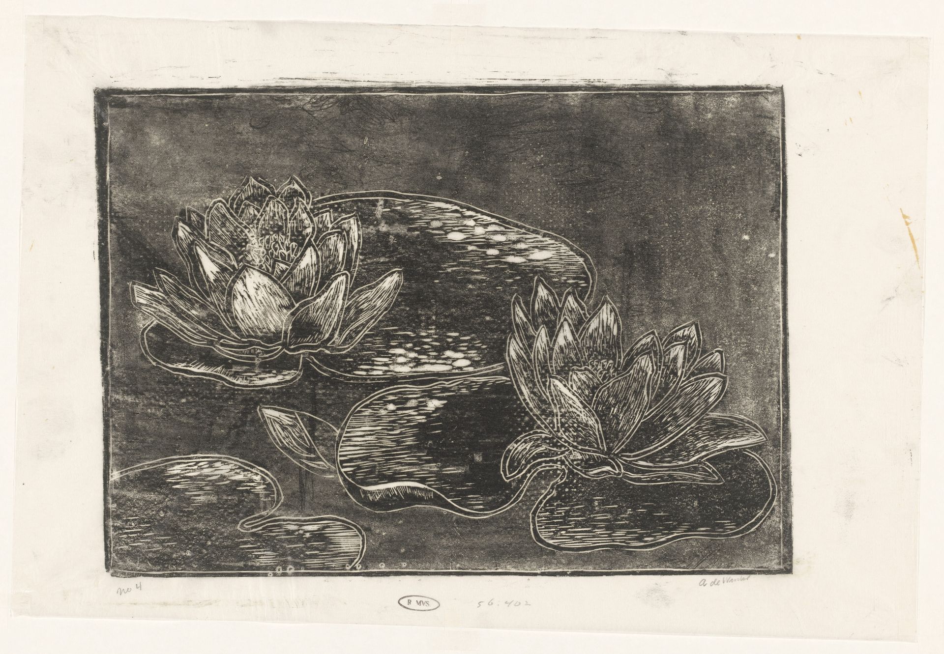 Waterlelies by Janus de Winter