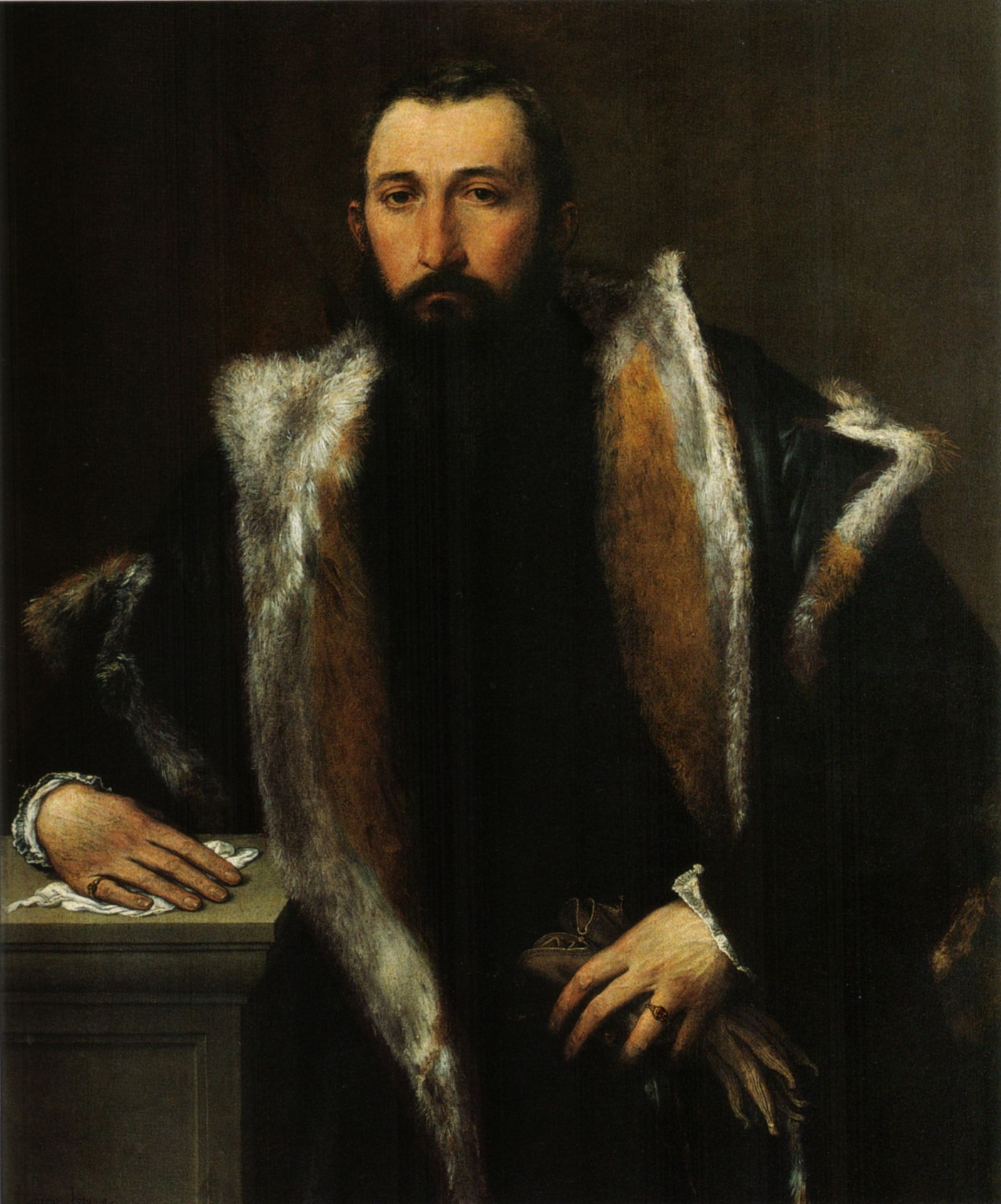 Portrait of Febo da Brescia by Lorenzo Lotto