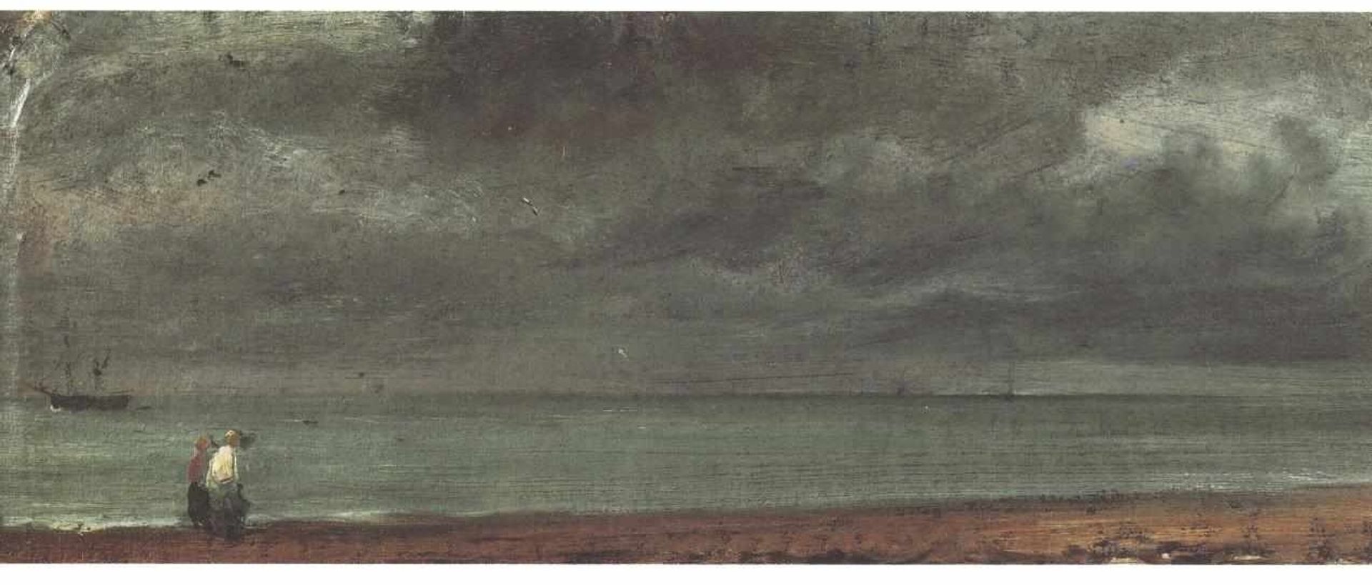 Beach in Brighton by John Constable
