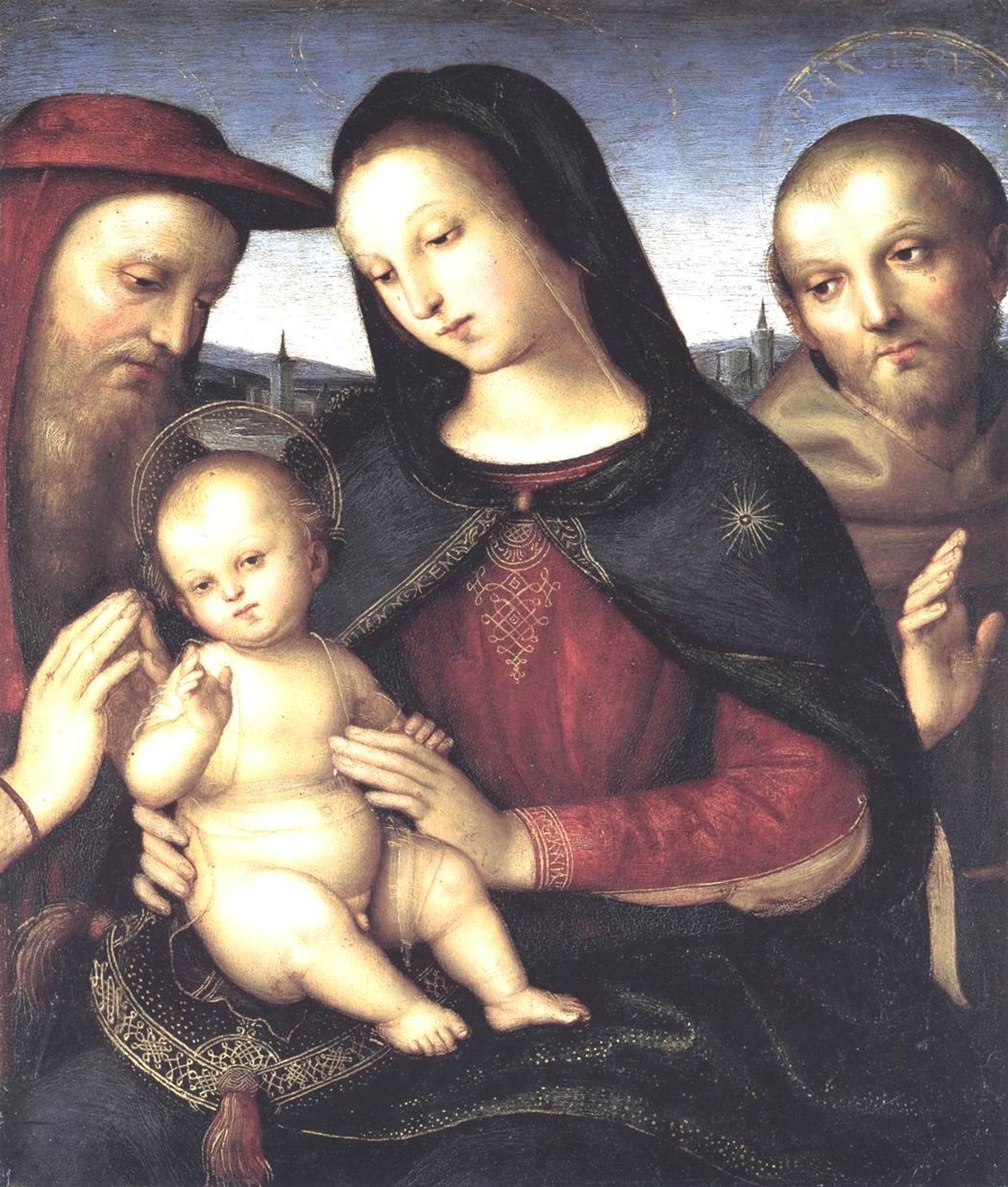 Madonna with Child and Saints by Raphael