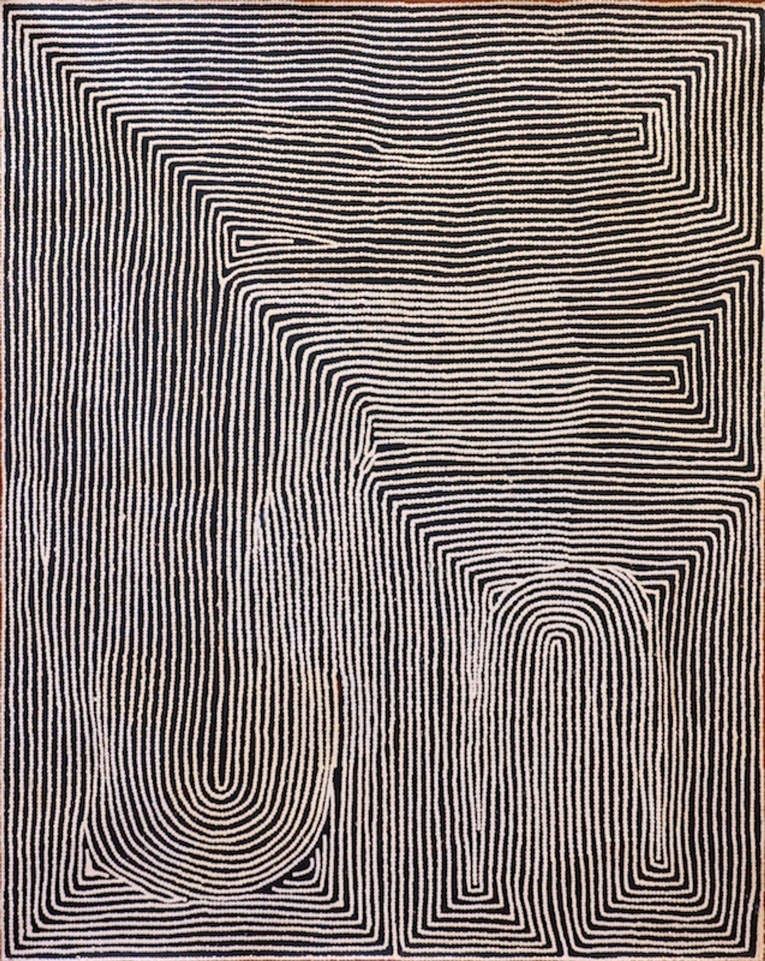 Untitled by Warlimpirrnga Tjapaltjarri