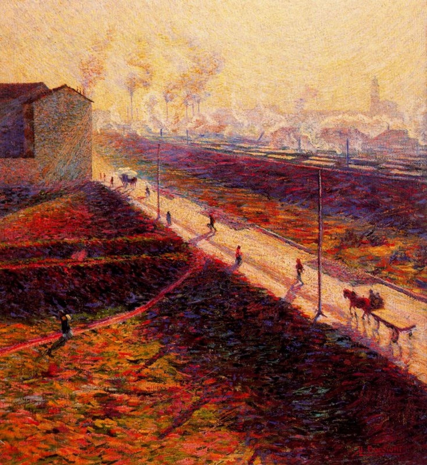 The Morning by Umberto Boccioni