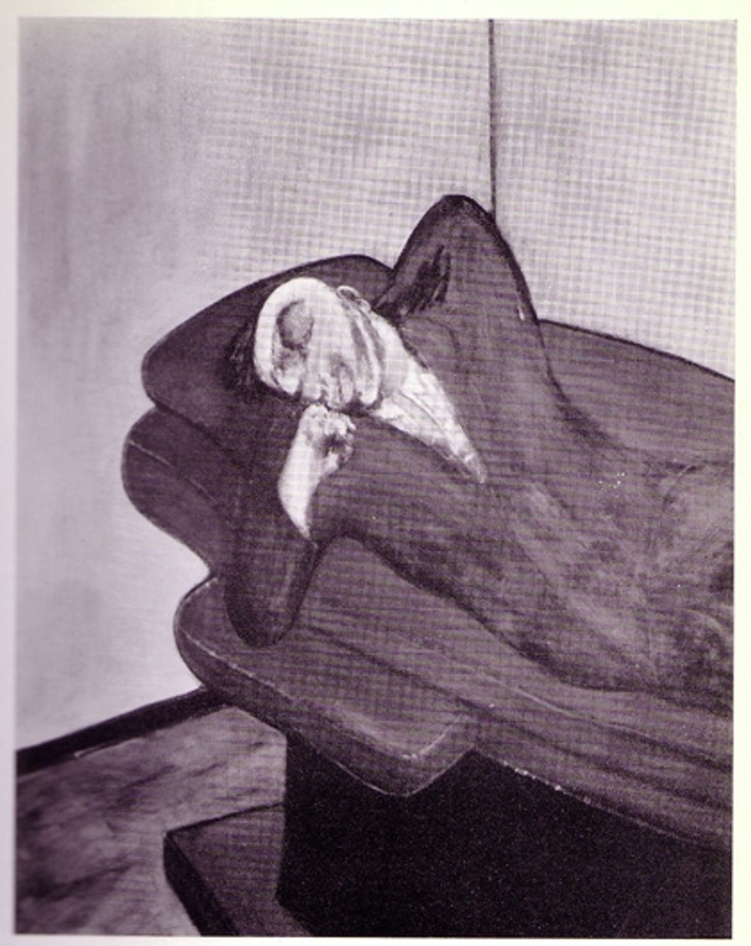 Lying figure by Francis Bacon