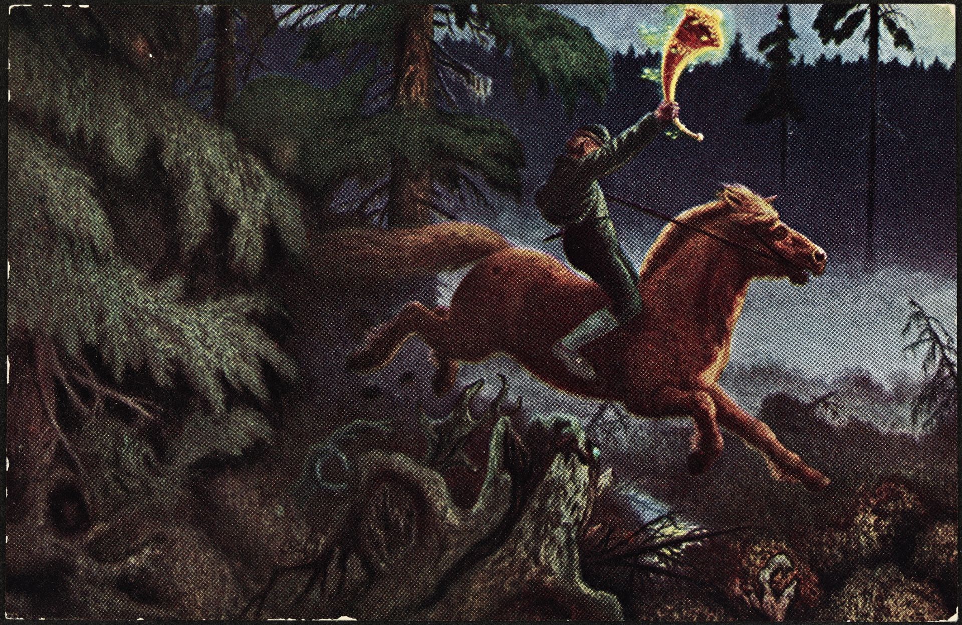 Gold Horn by Theodor Severin Kittelsen