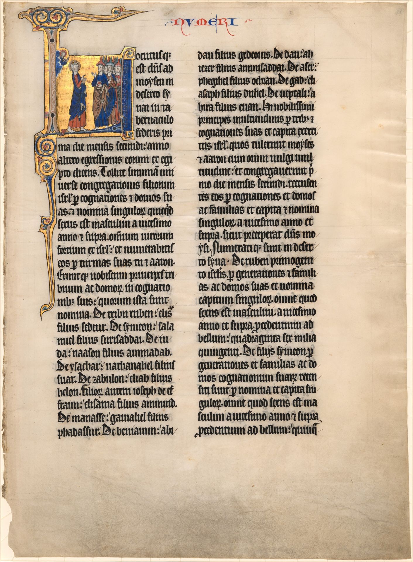 Moses Counting the Children of Israel by Anonymous