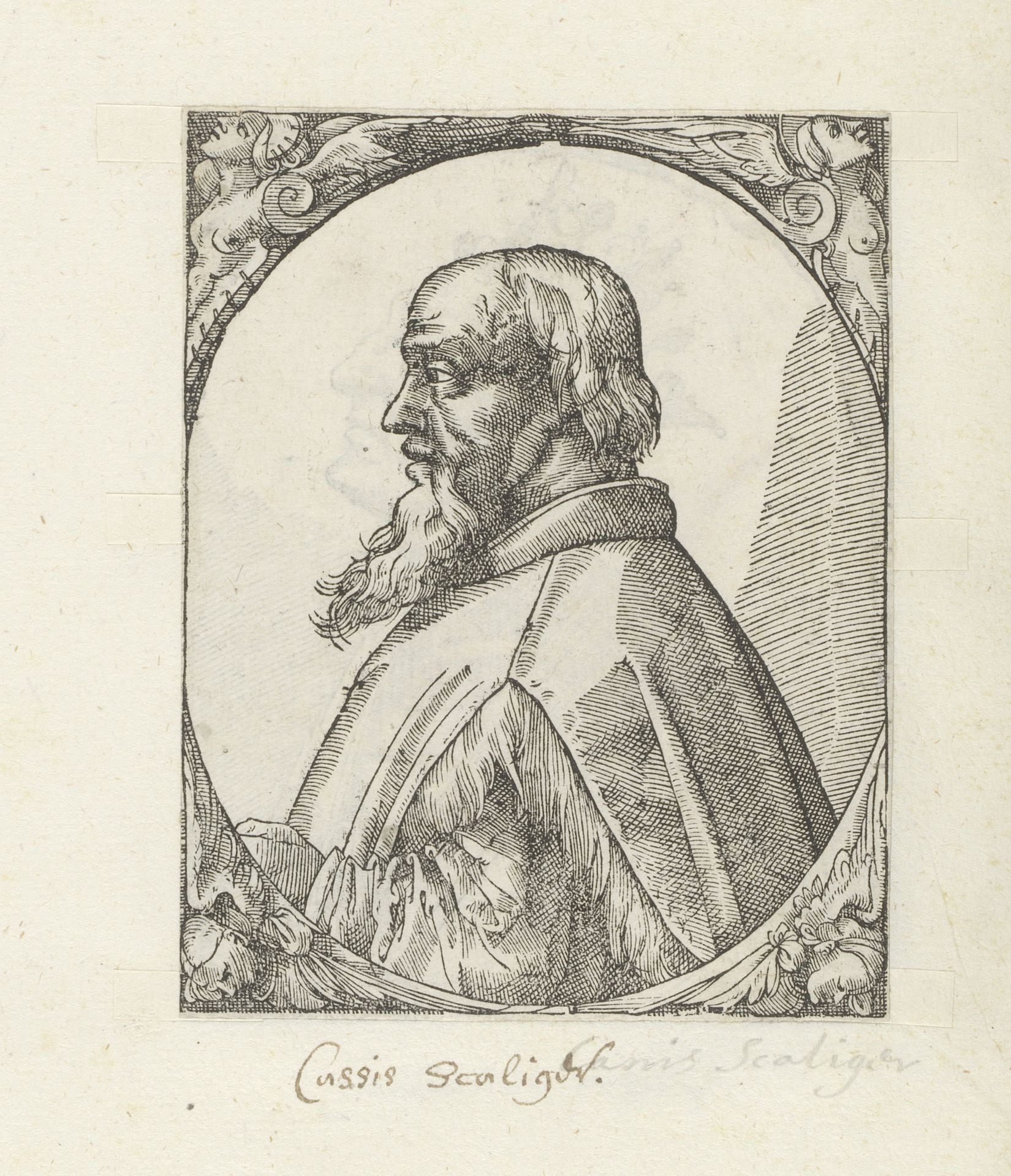 Portret van Canis Scaliger by Anonymous