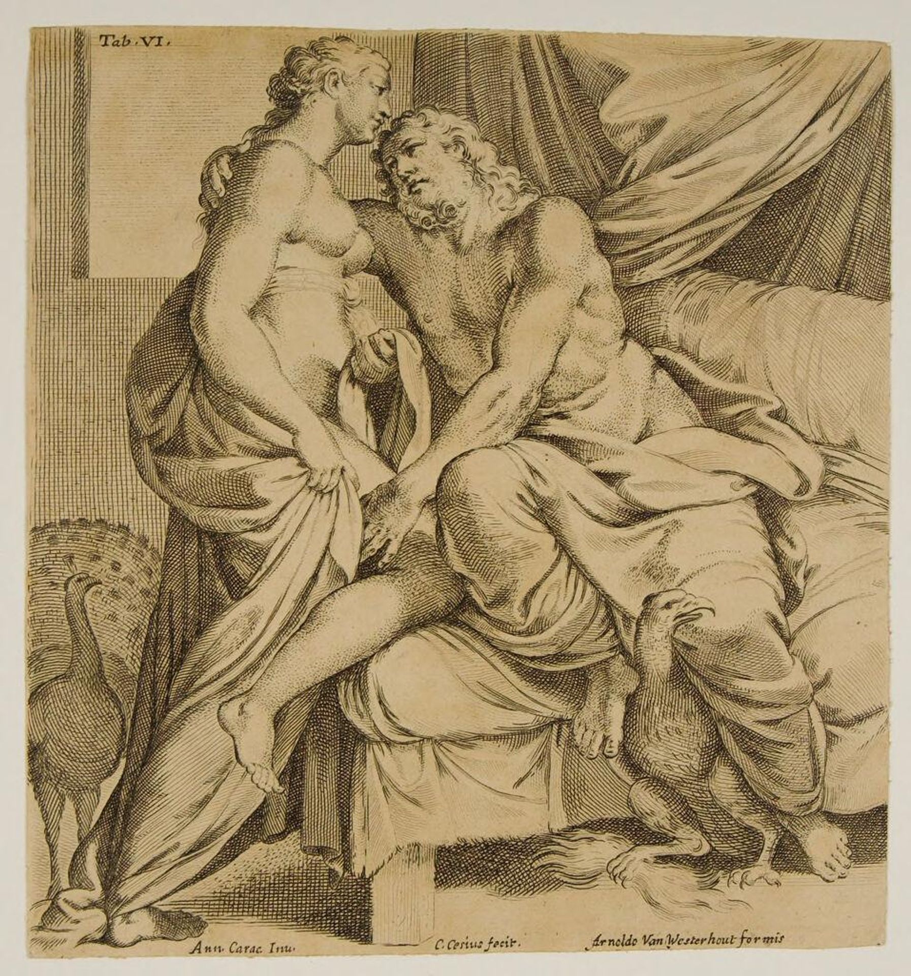 Jupiter and Juno by Carlo Cesio