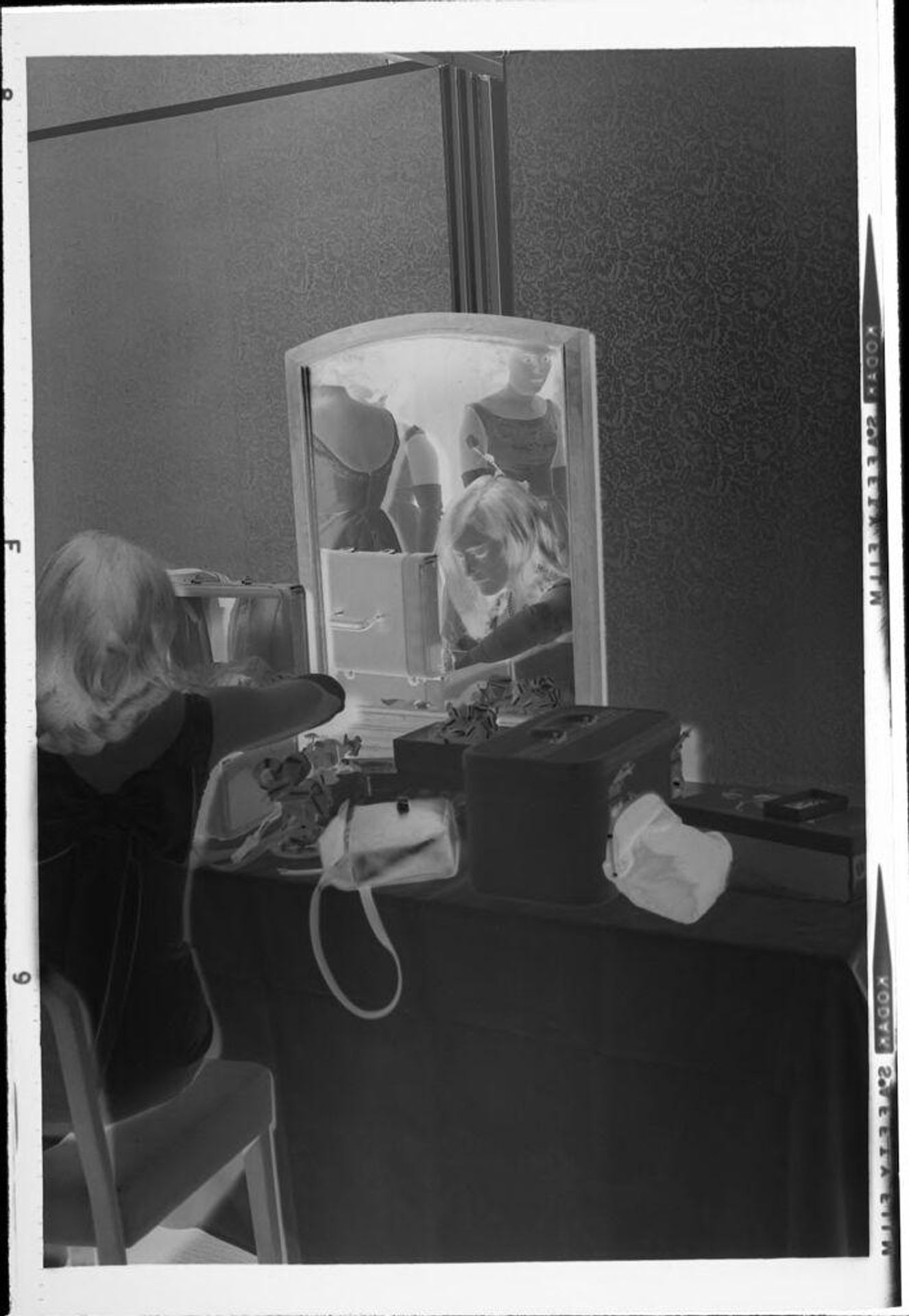 Untitled (debutantes preparing for ball) by Robert Burian