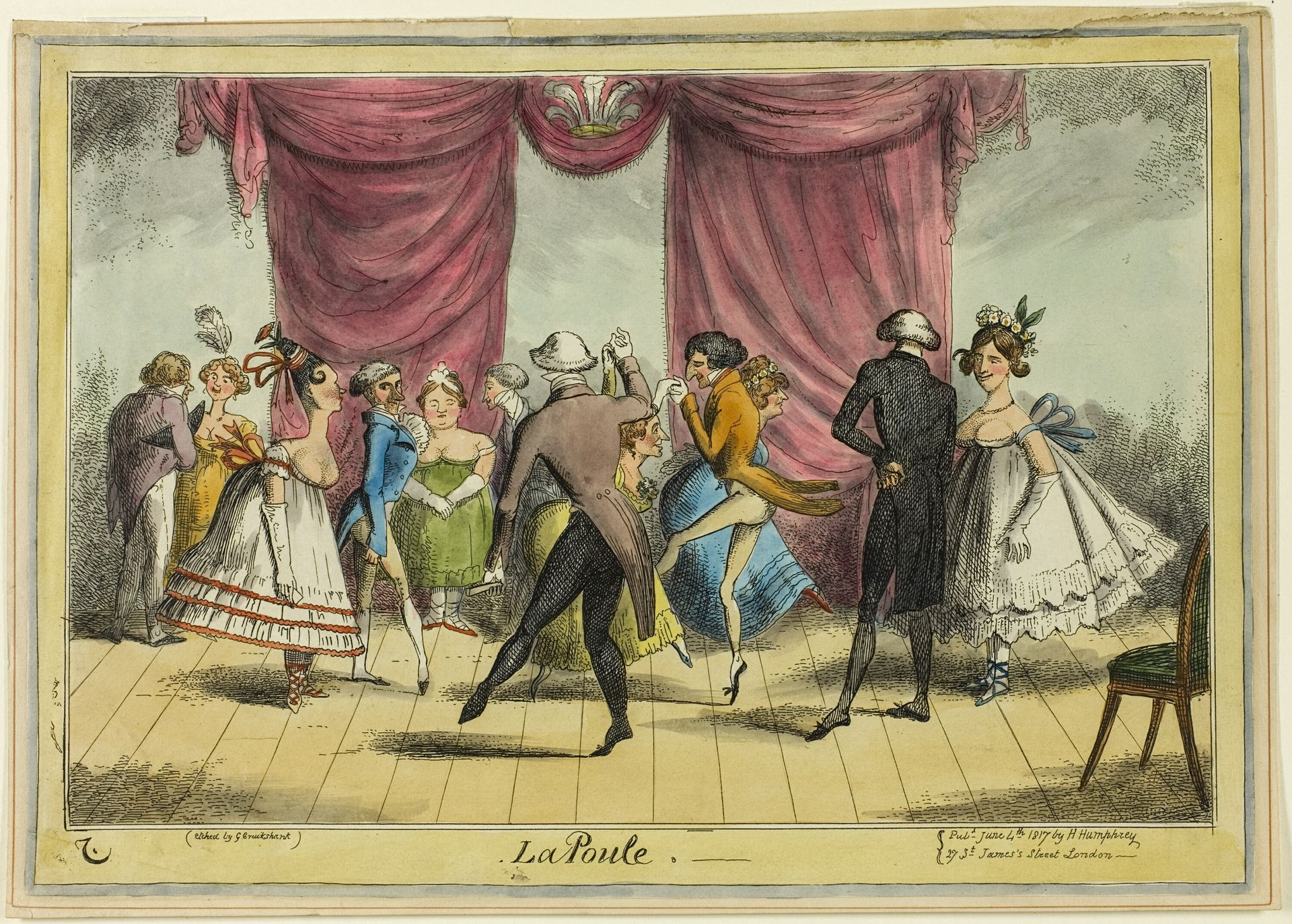 La Poule by George Cruikshank