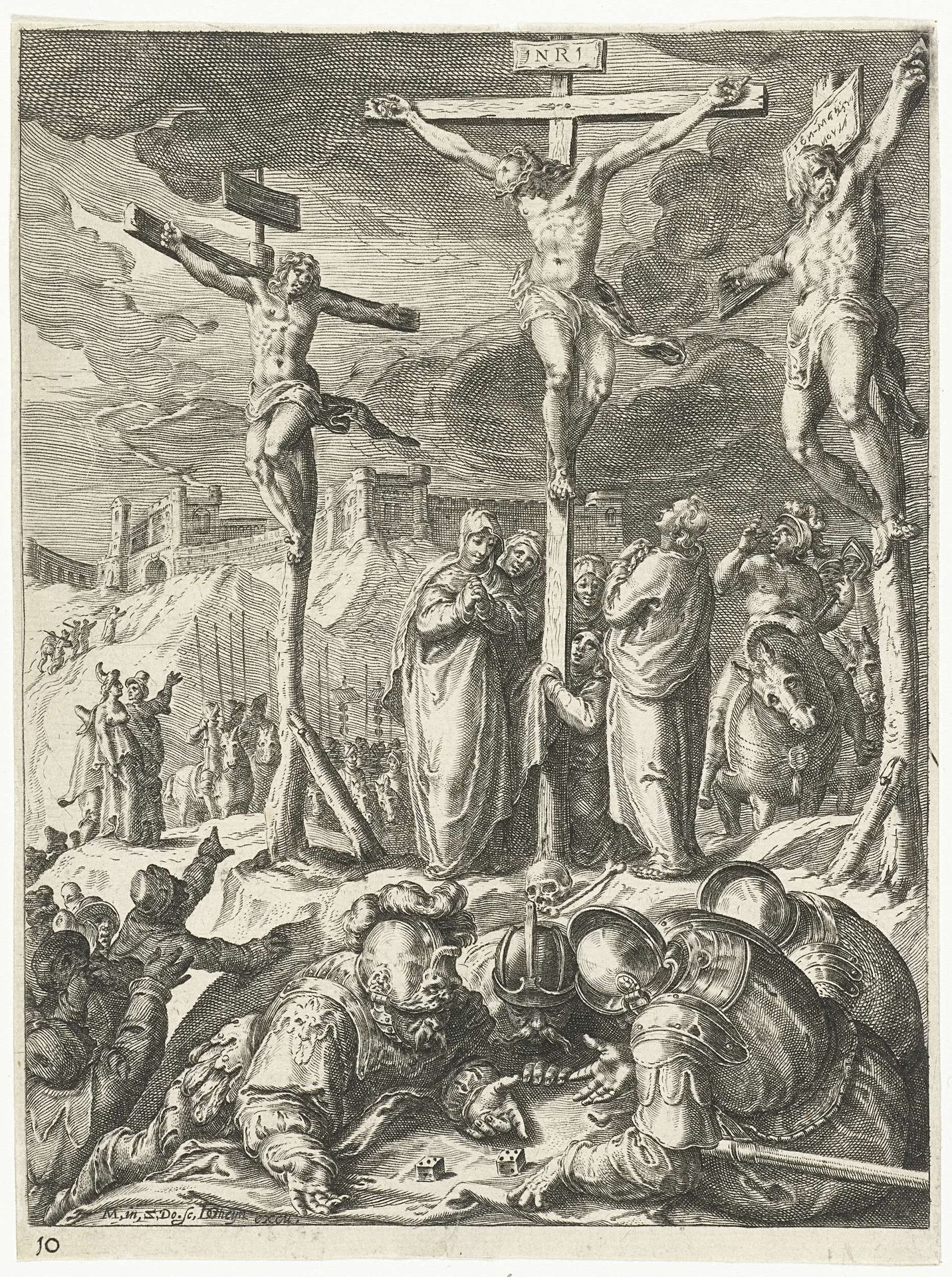 Kruisiging by Zacharias Dolendo