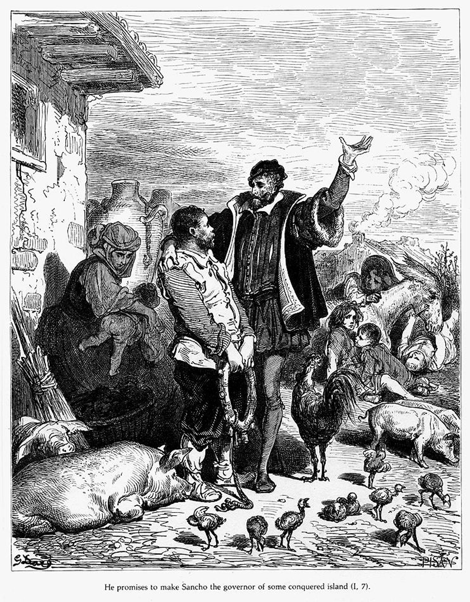 Don Quixote by Gustave Dore