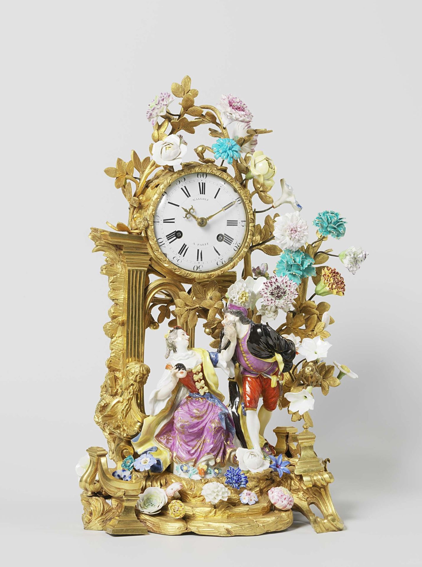 Mantel clock (pendule) by Anonymous