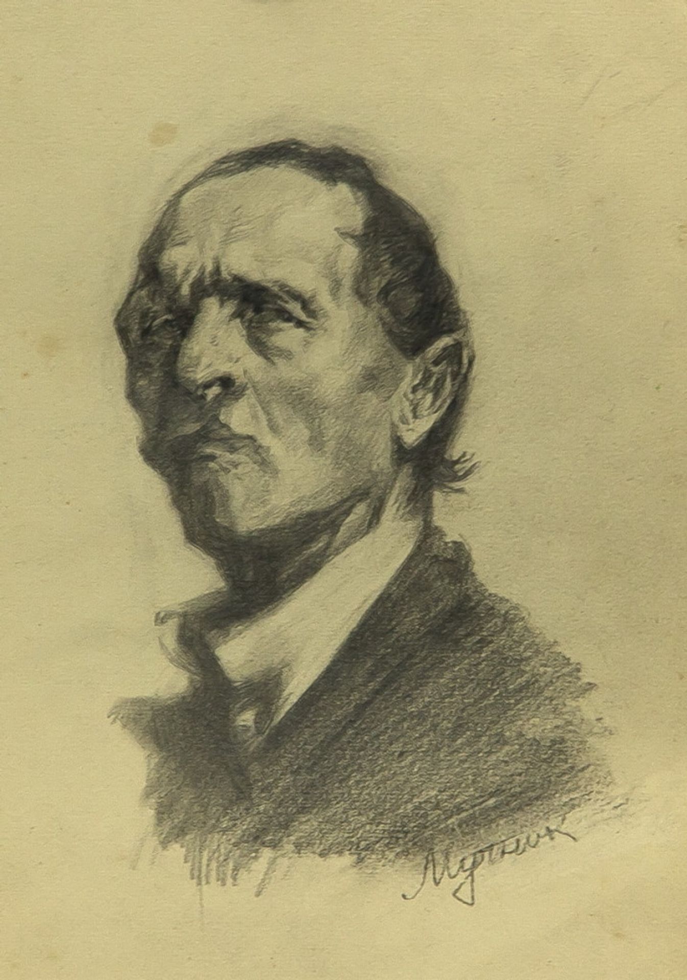 Male Portrait by Leonid Muchnyk