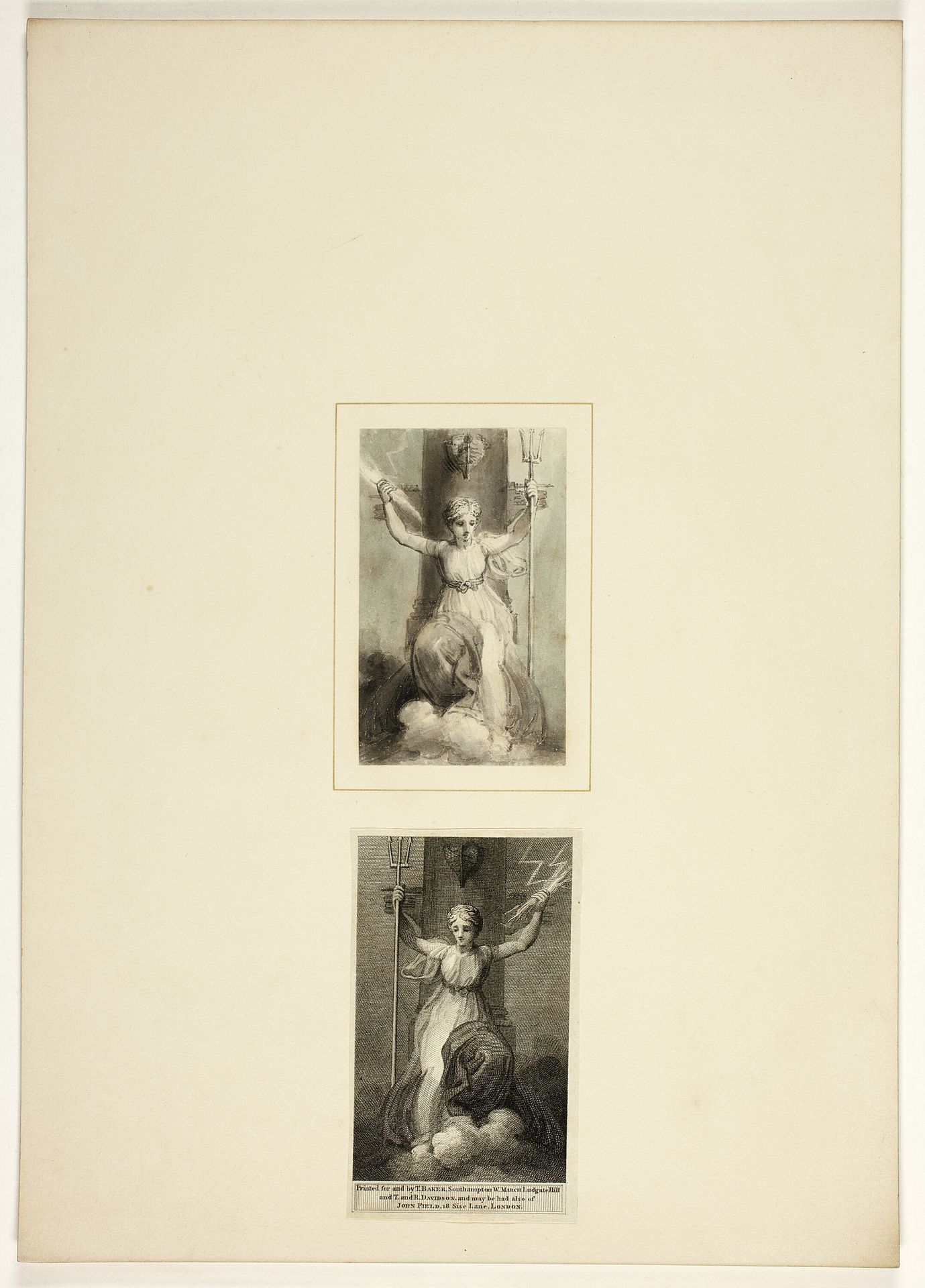 Plate from Telemachus by Thomas Stothard