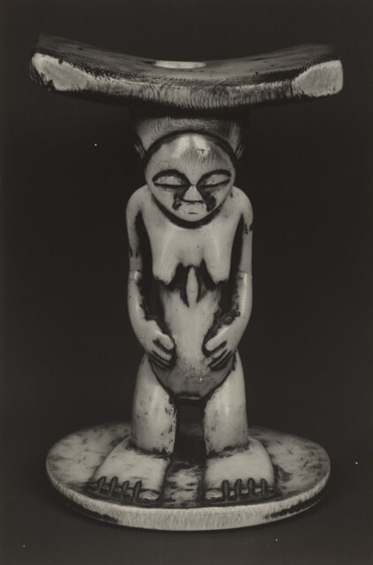 Head Rest, WaZimba, MaNyema by Walker Evans
