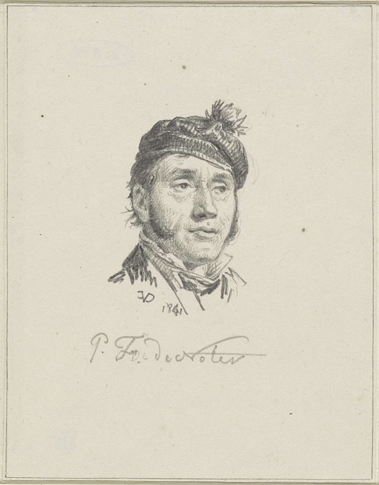 Portret van Pierre François de Noter (de Jonge) by Félix De Vigne