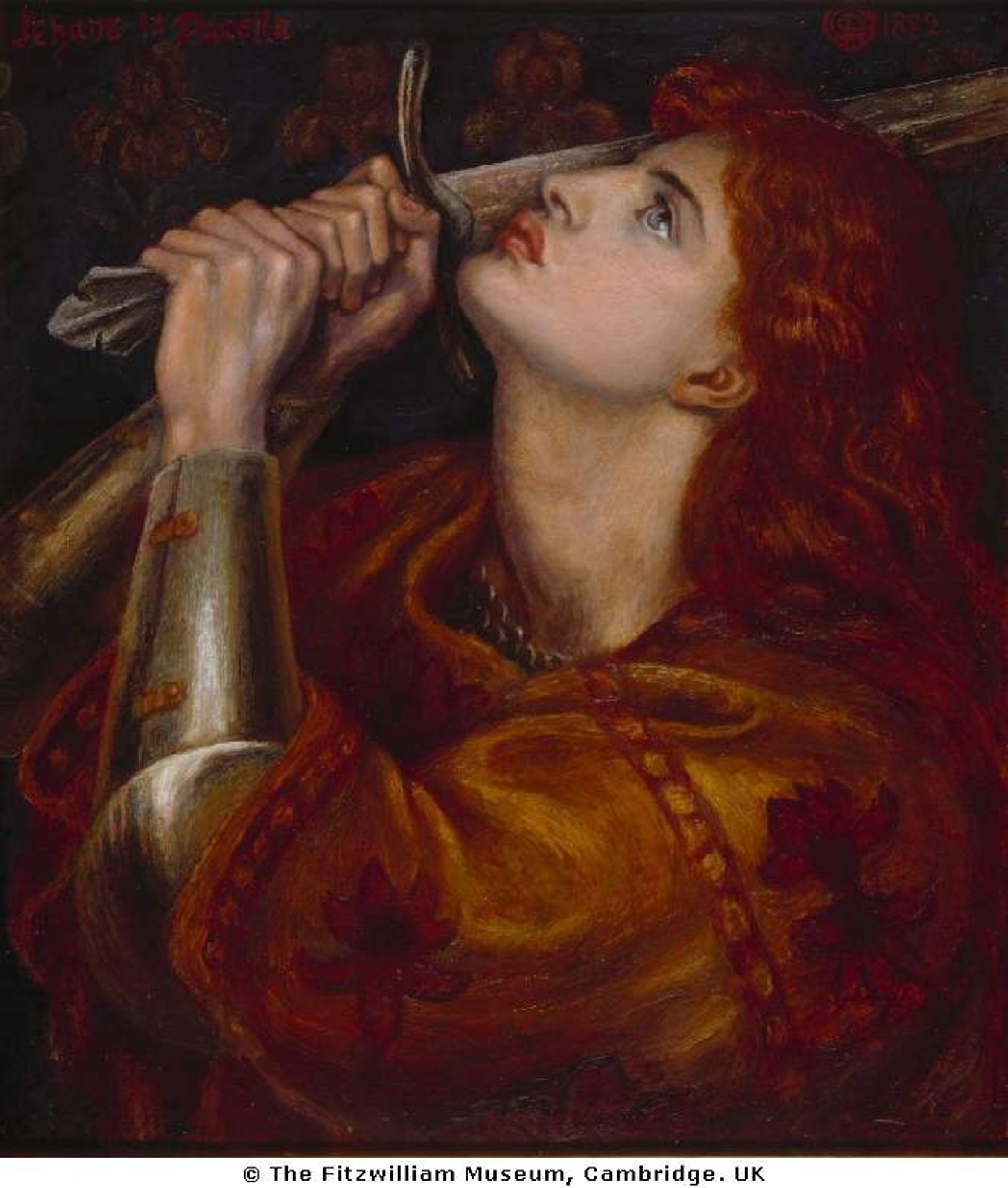 Joan of Arc by Dante Gabriel Rossetti