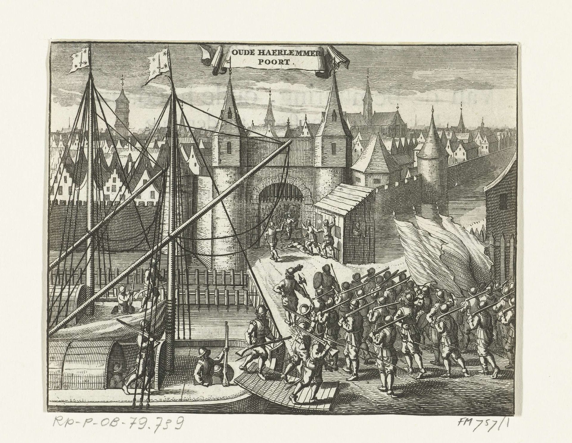 Poging om Amsterdam in te nemen, 1577 by Anonymous