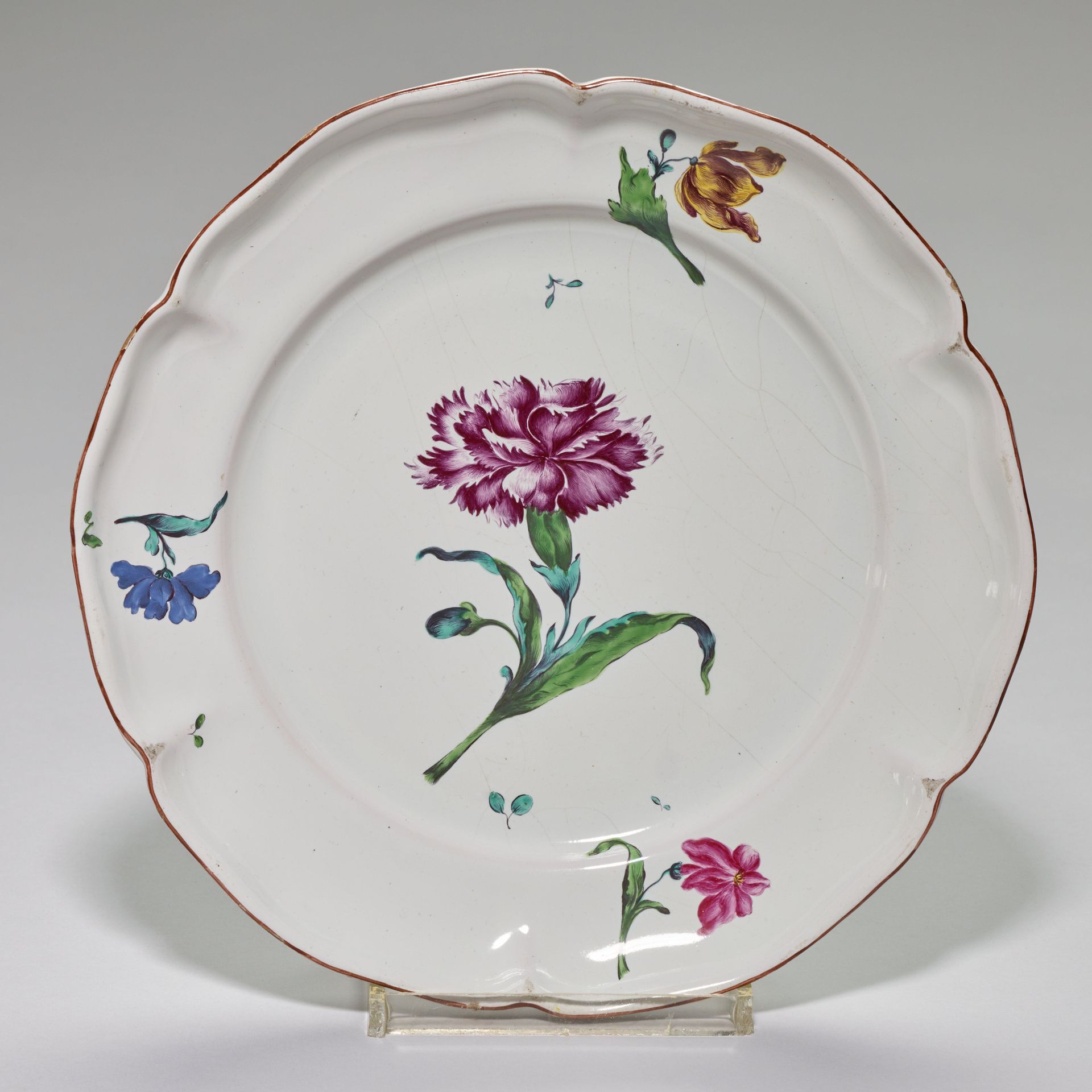 Plate by Paul Antoine Hannong