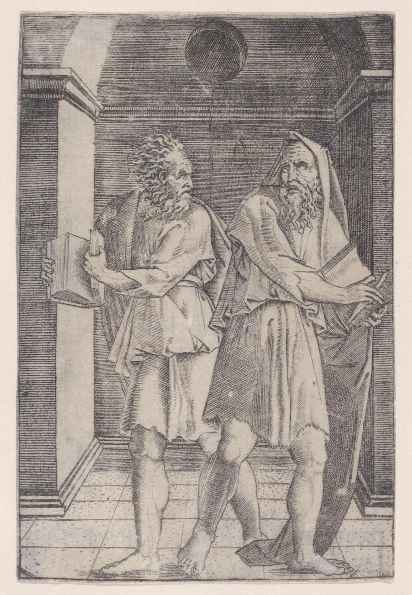 The Philosophers by Agostino Veneziano
