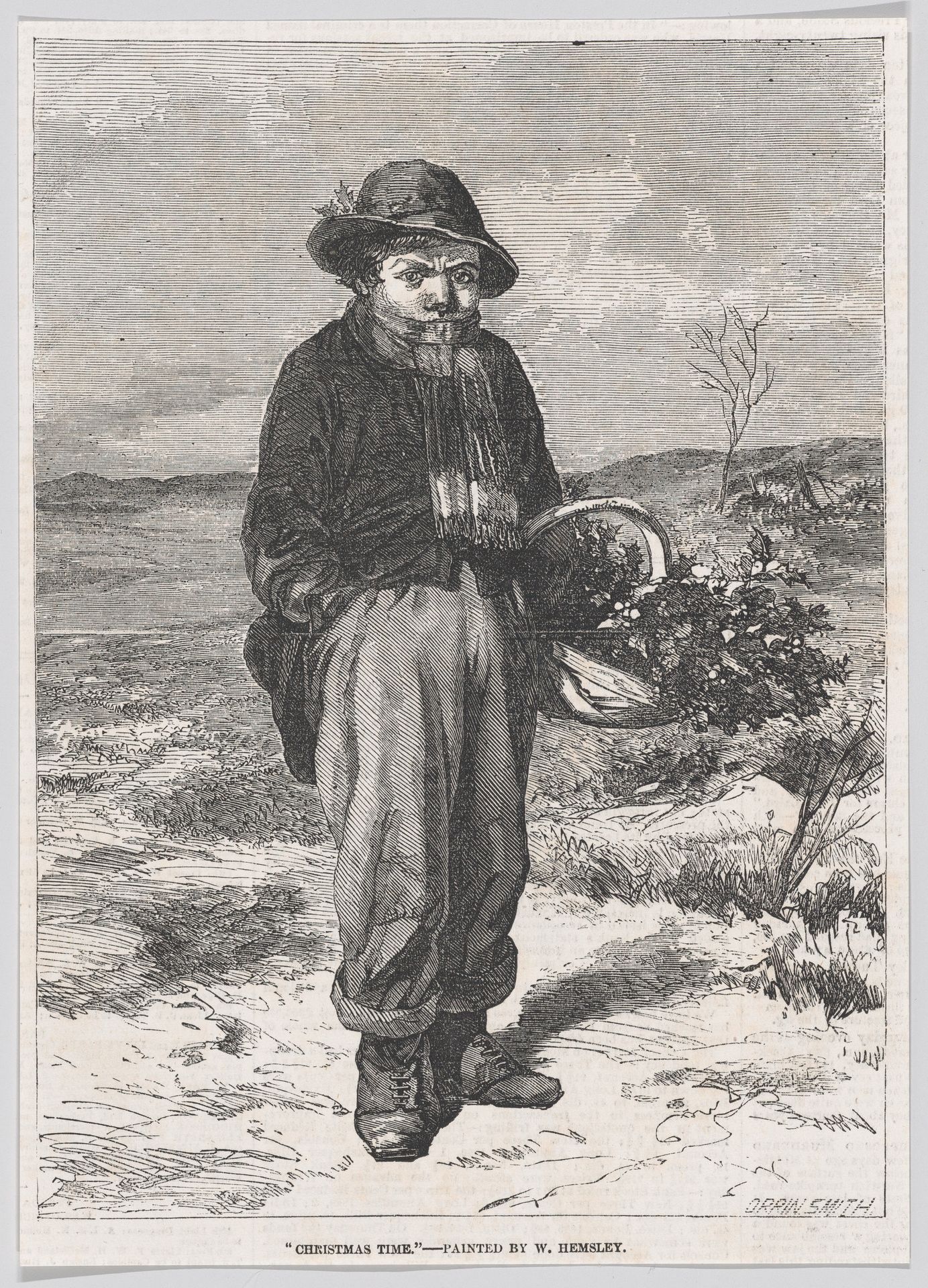 Christmas Time, from "Illustrated London News" by Harvey Orrin Smith