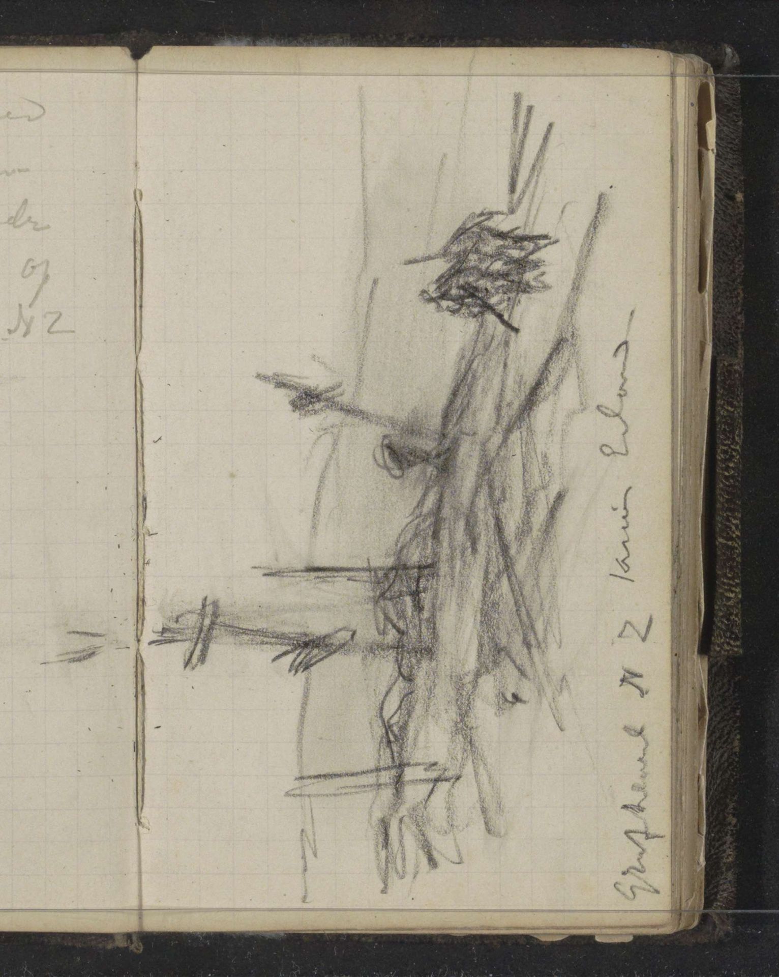 Figuren bij een grafheuvel op Kruiseiland by Louis Apol