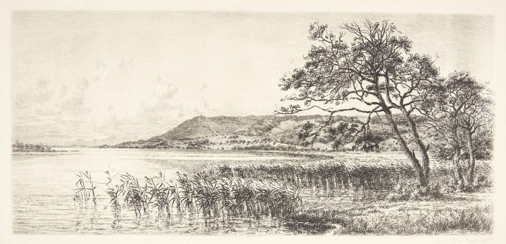 Juul sø ved Himmelbjerget by Louise Ravn-Hansen