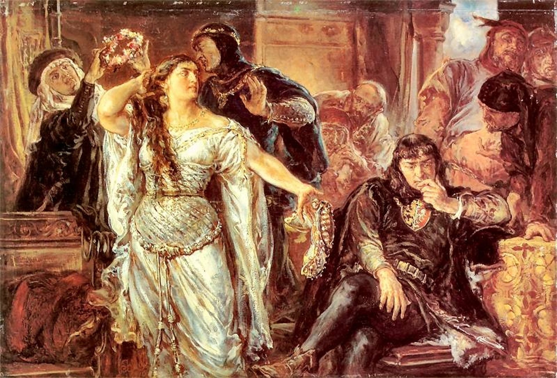 Gryfino and Leszek by Jan Matejko