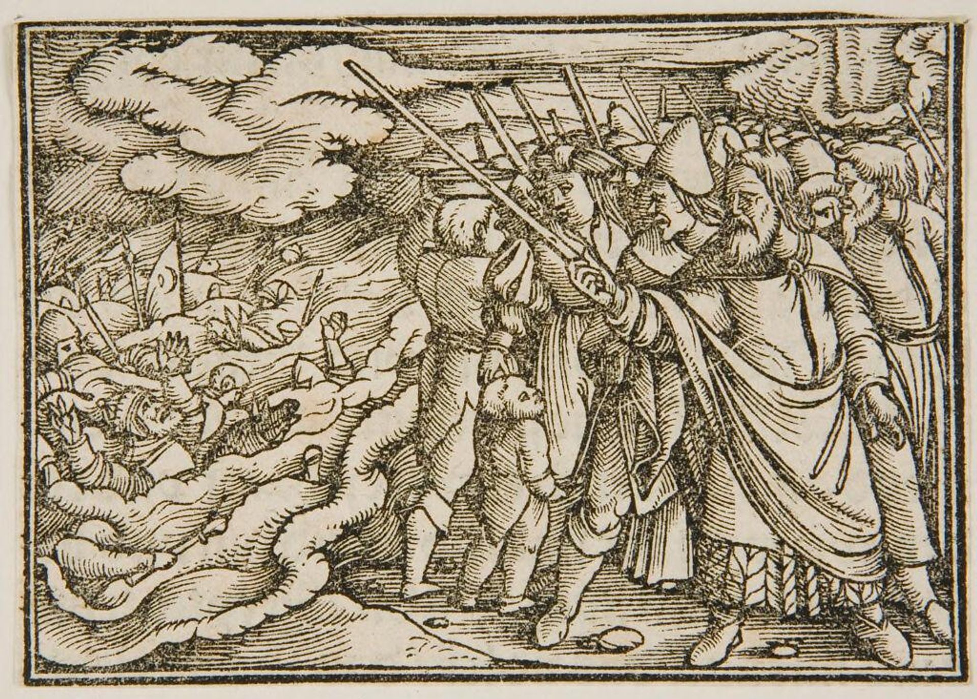 Parting of the Red Sea by Anonymous