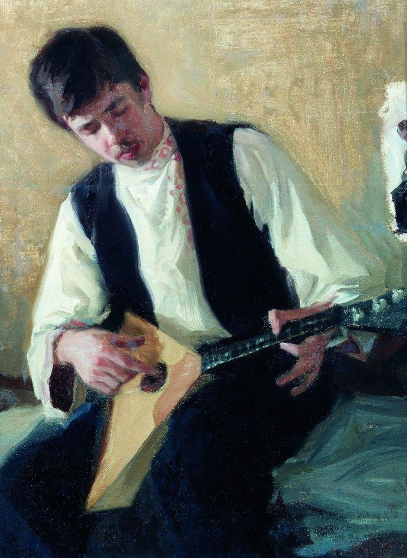 Portrait of I.S. Kulikov by Boris Kustodiev