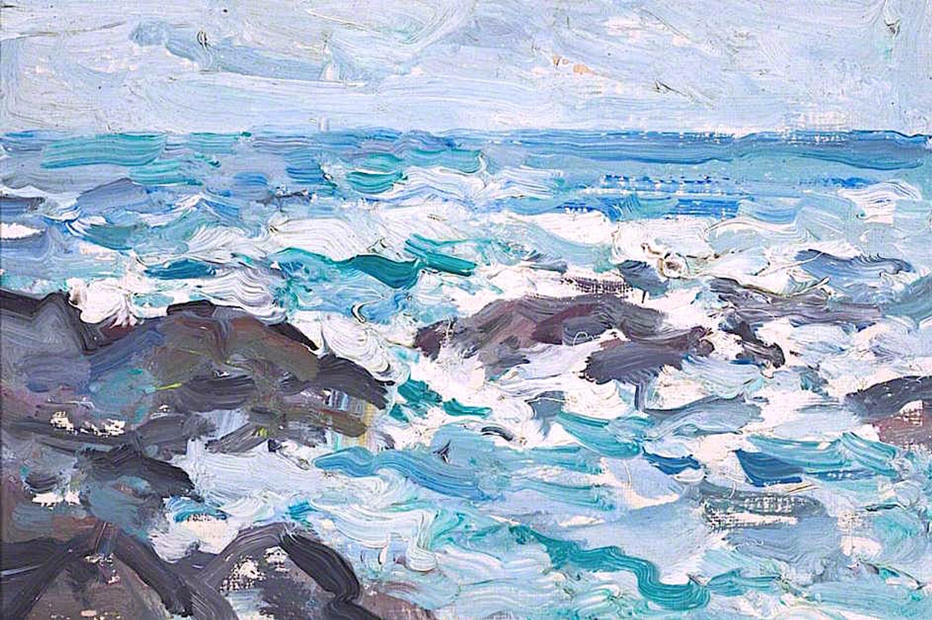 Rocks at Barra by Samuel Peploe