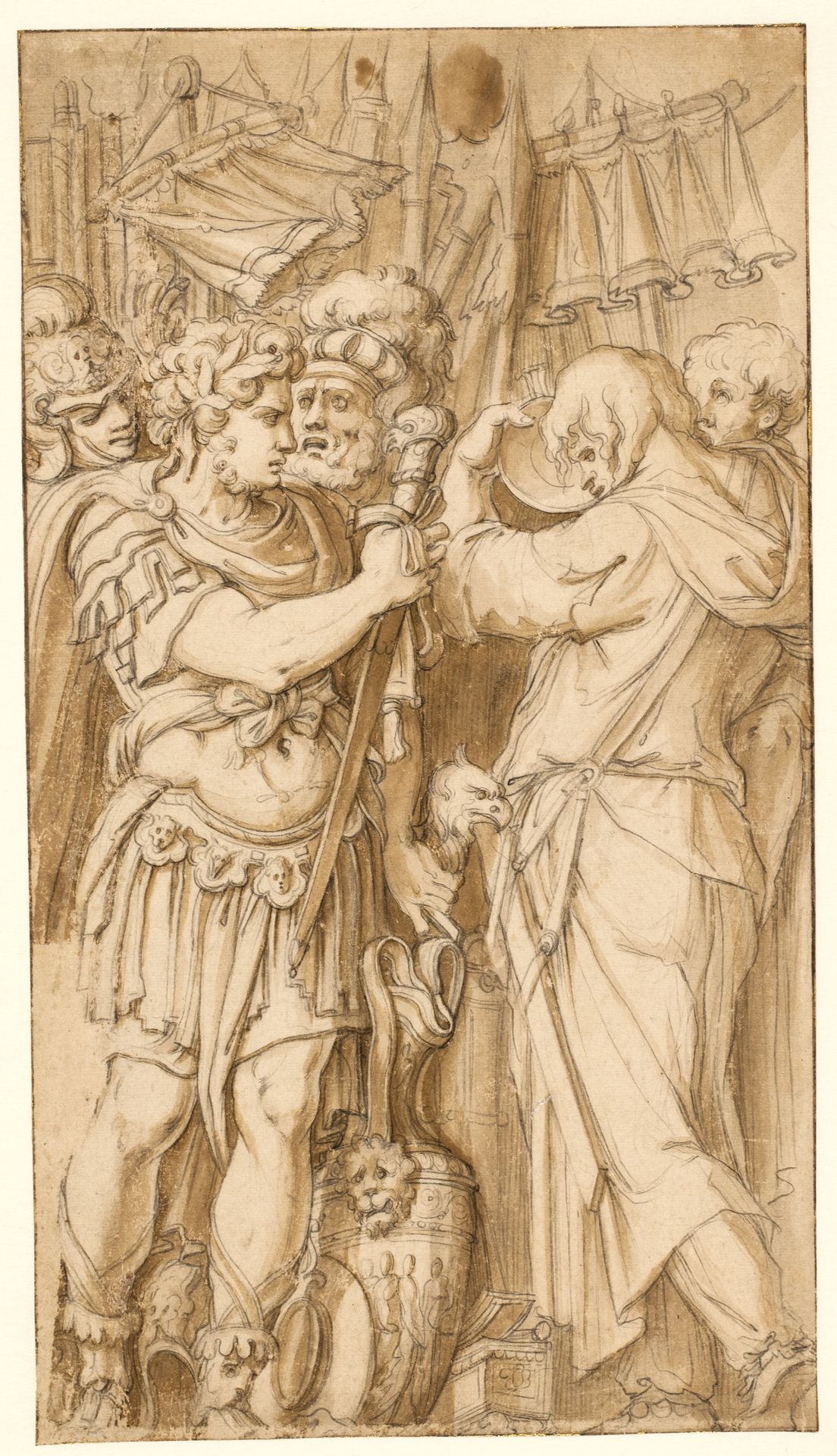 Scene from Roman history by Anonymous