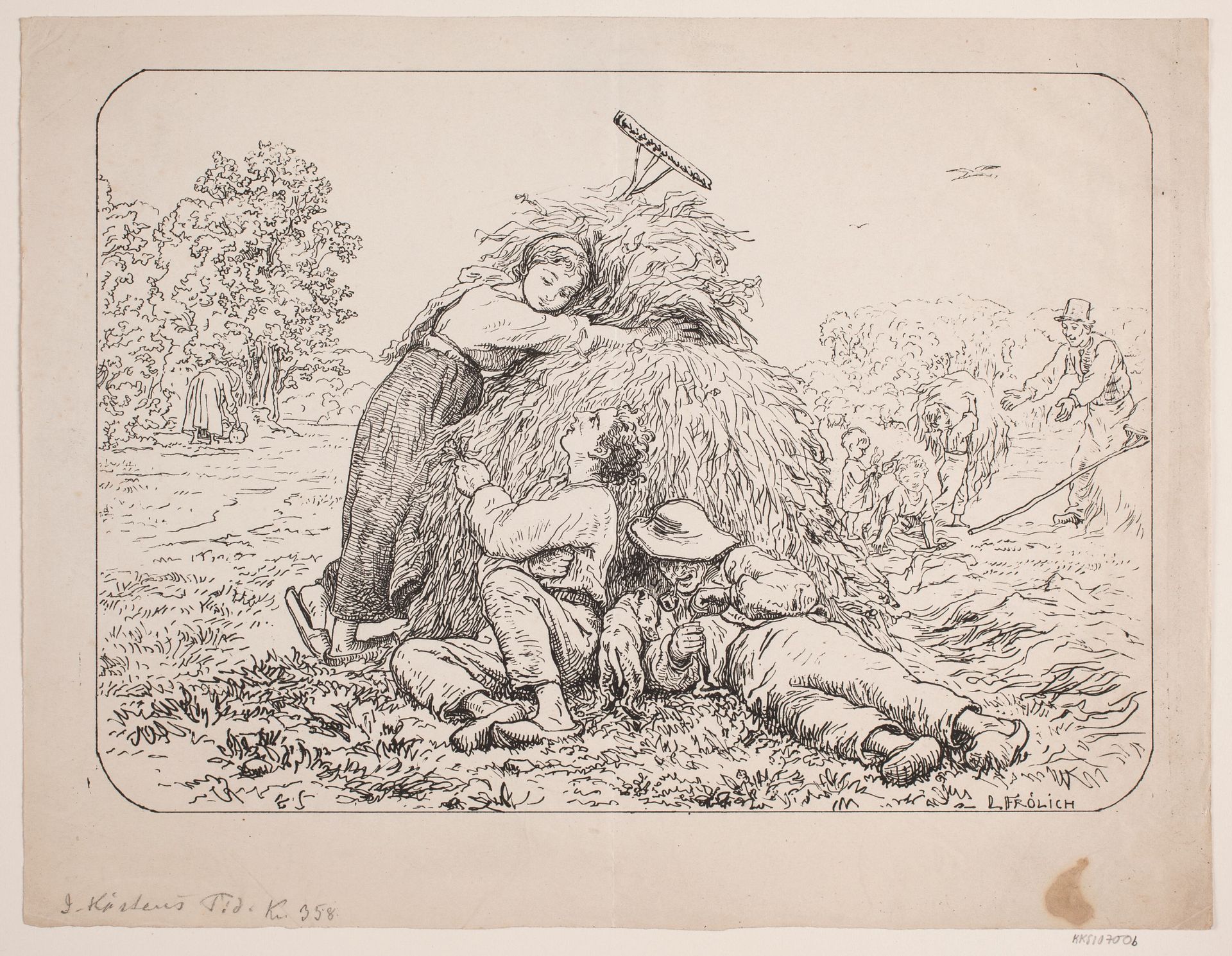 I høstens tid by Lorenz Frølich